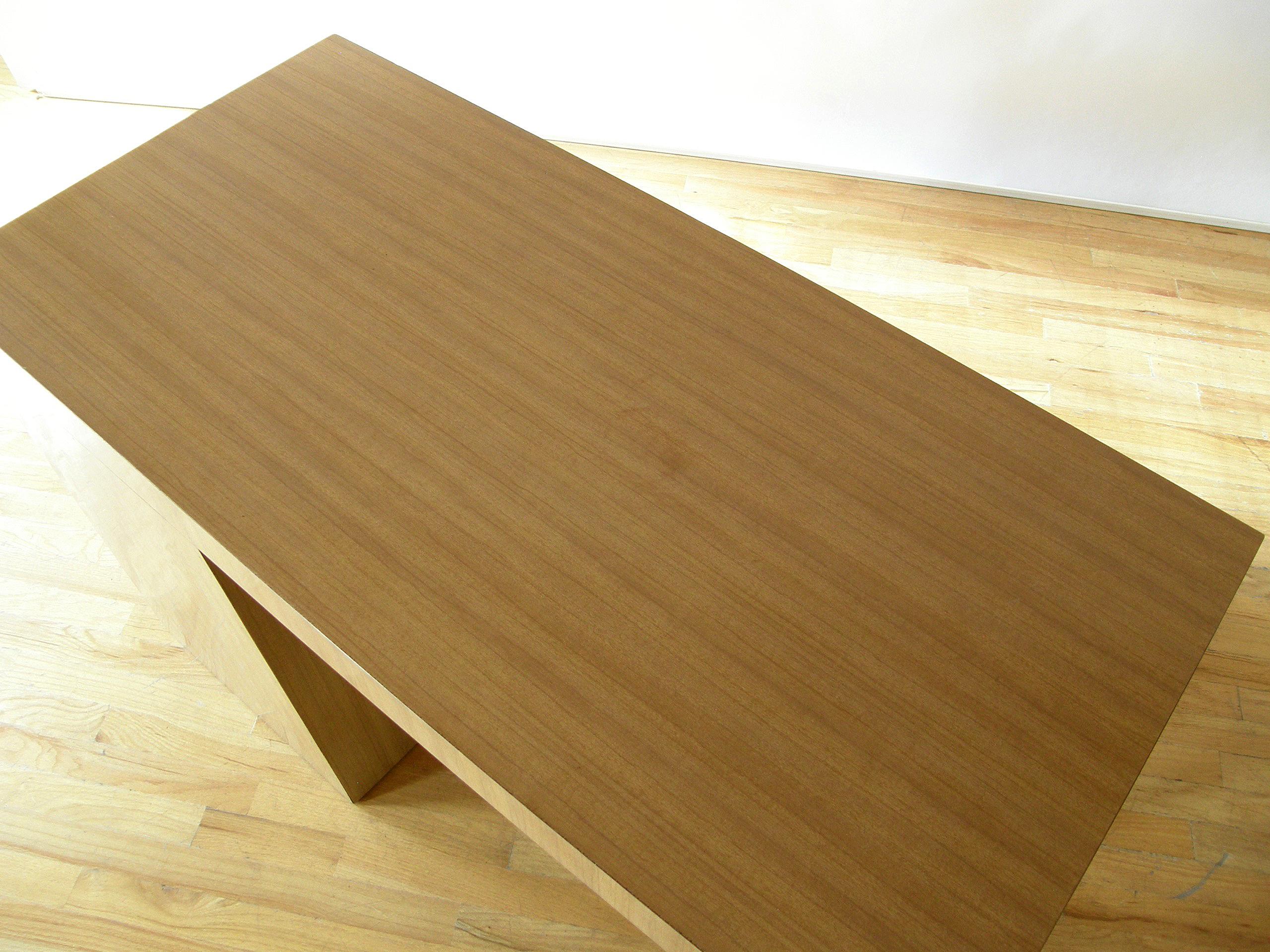 Woven Petite Desk with Cane Handles Designed by T. H. Robsjohn-Gibbings for Widdicomb