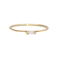 Anillo Petite Diamond Baguette