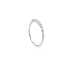 Bague d'éternité petit diamant