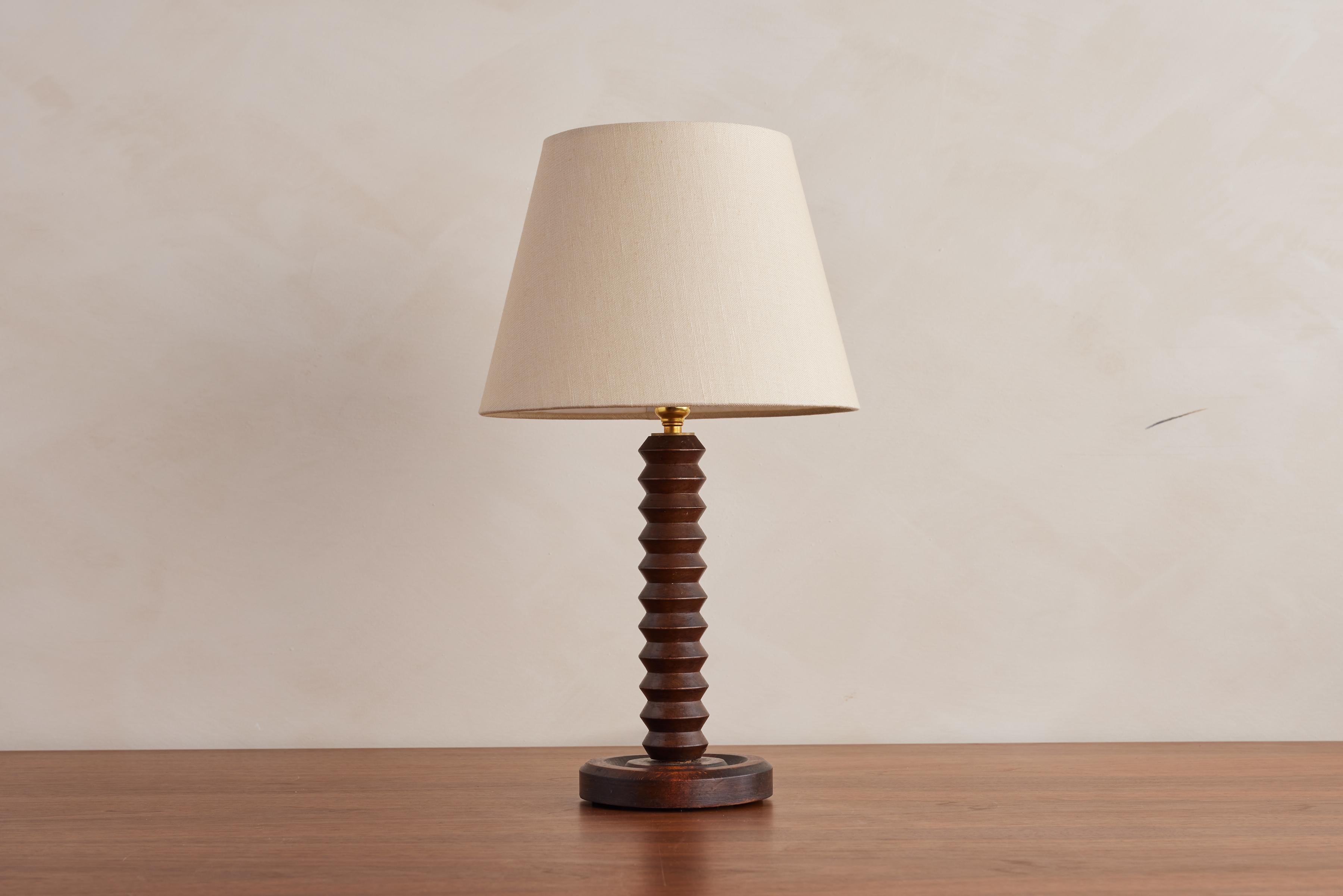Petite Dudouyt Table Lamp For Sale 4