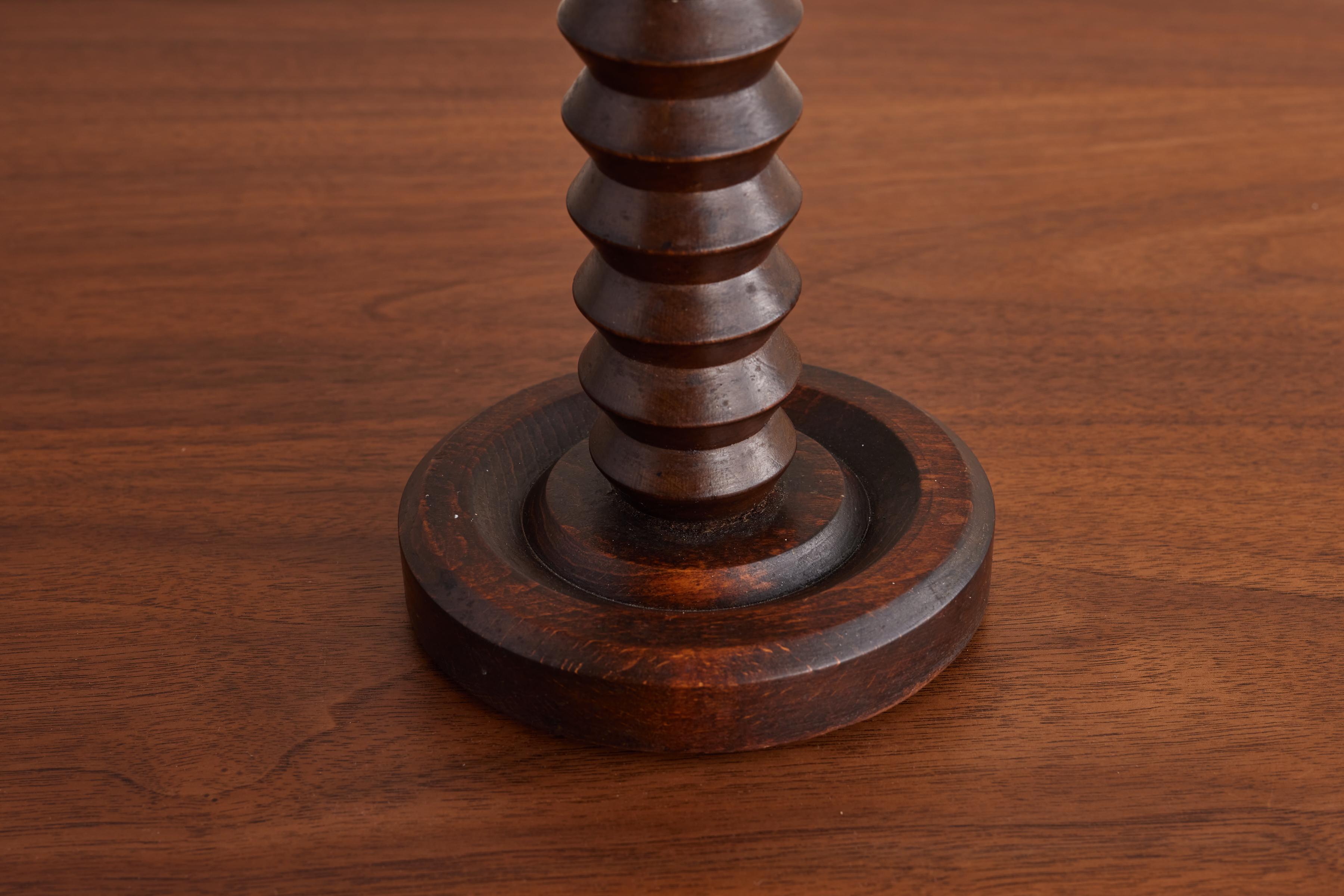 Brass Petite Dudouyt Table Lamp For Sale