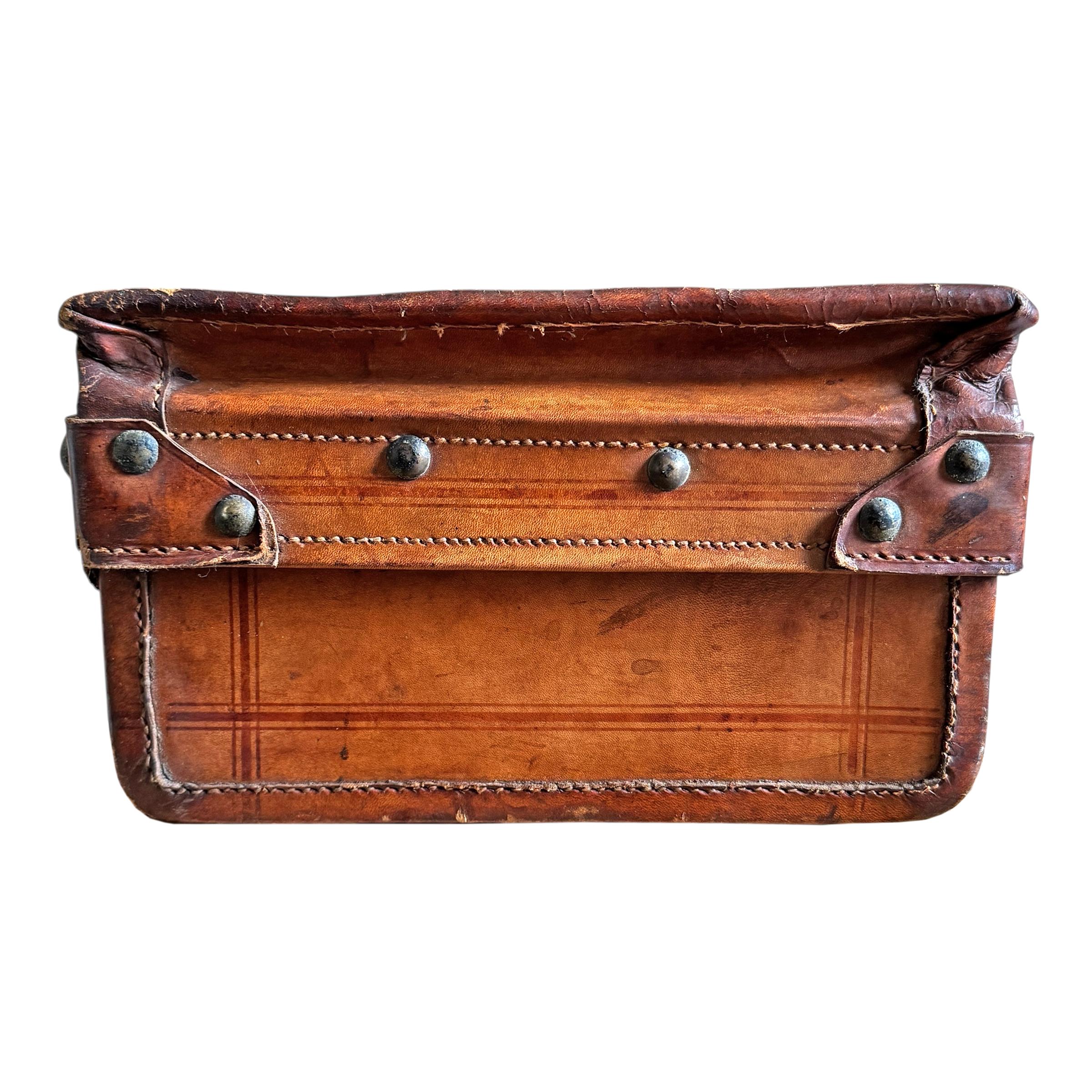 Valigia Petite Edwardian in pelle in vendita 1