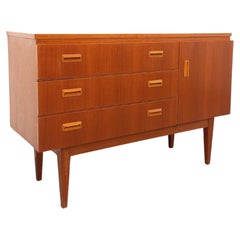 Petite enfilade vintage style scandinave en teck des années 60