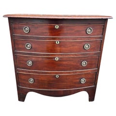 Petite English Bow Front Chest