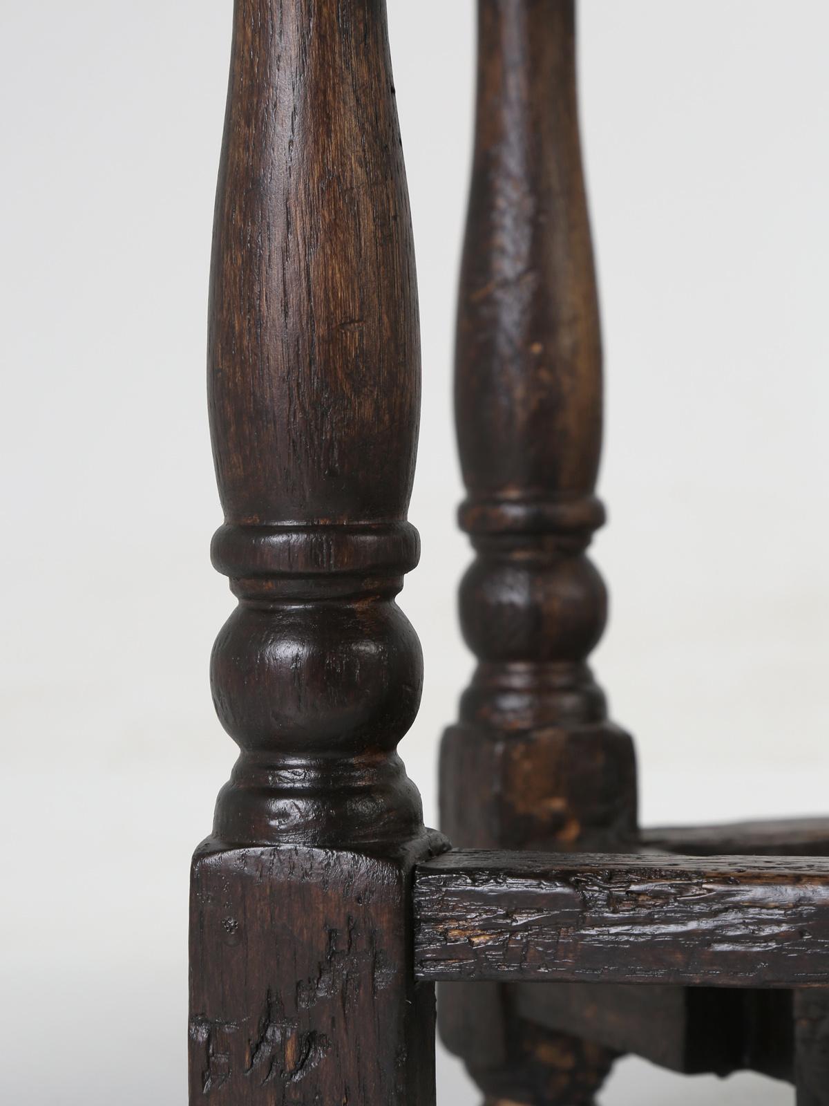 Petite English Drop-Leaf Side Table, End Table or Even Coffee Table, Distressed 1