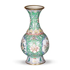 Petite Famille Verte Canton Vase, c. 1920