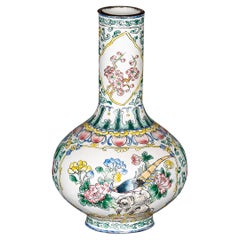 Petite Famille Verte Canton Vase, c. 1920
