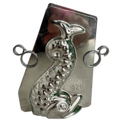 Petite Fish Dolphin Chocolate Mold vintage1950, France