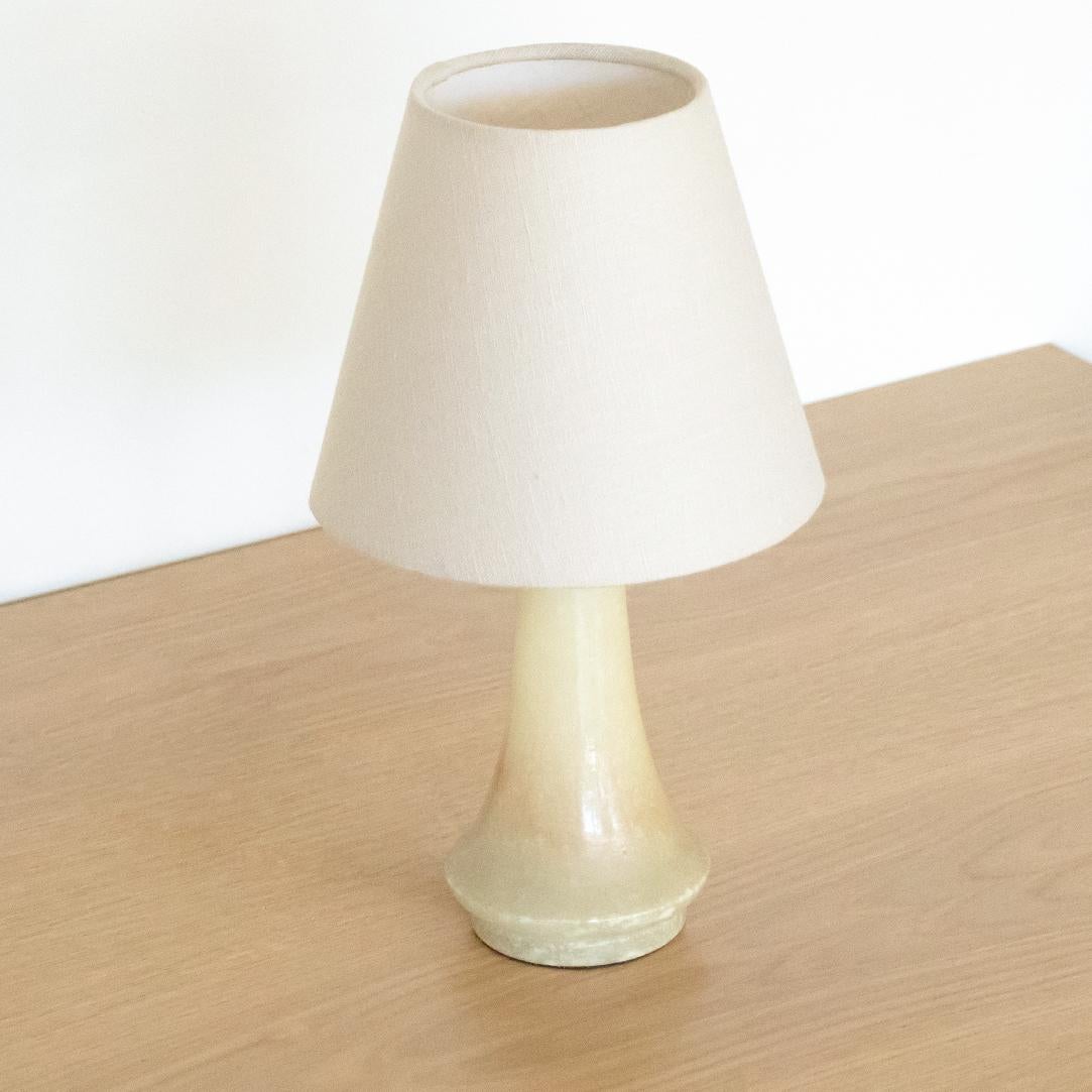 20th Century Petite French Alabaster Table Lamp