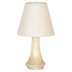 Petite French Alabaster Table Lamp