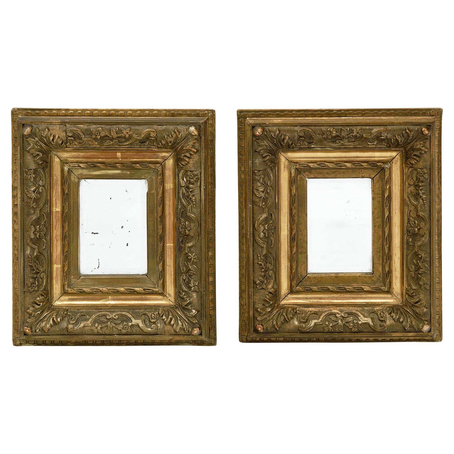 Petite French Antique Mirrors For Sale