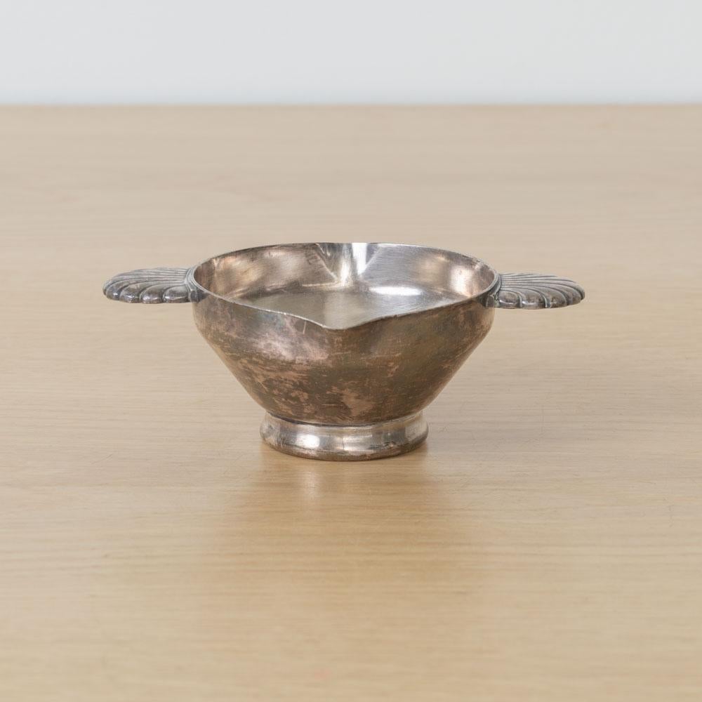 Pequeño cuenco francés Art Decó de plata en Bueno estado para la venta en Los Angeles, CA