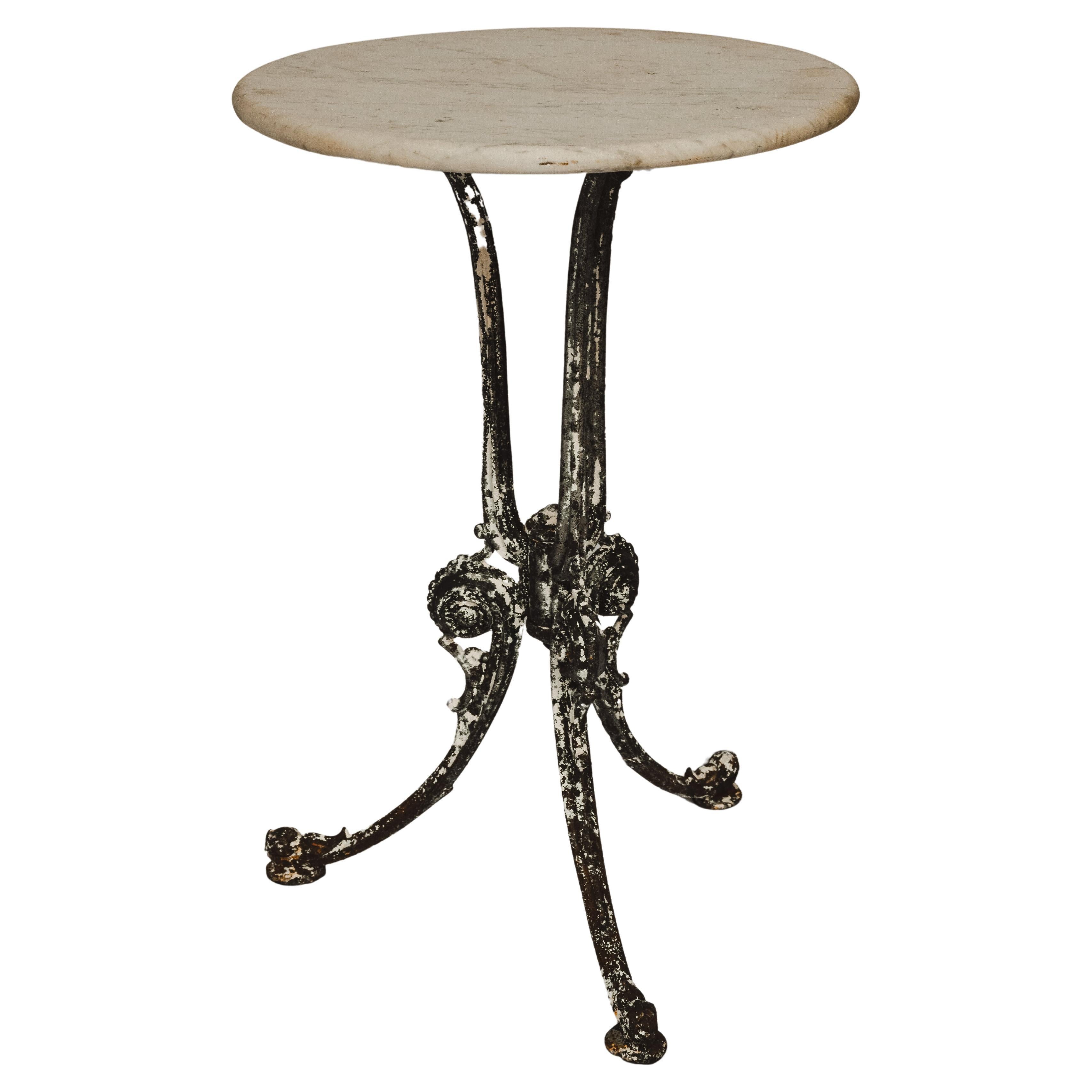 Petite French Bistro Table