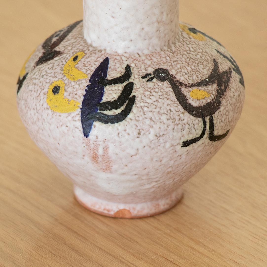 Petite French Ceramic Bud Vase 4