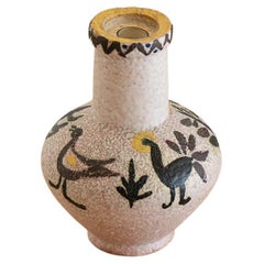 Petite French Ceramic Bud Vase