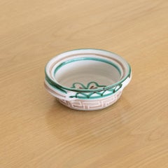 Petite French Ceramic Flower Bowl by Robert Picault