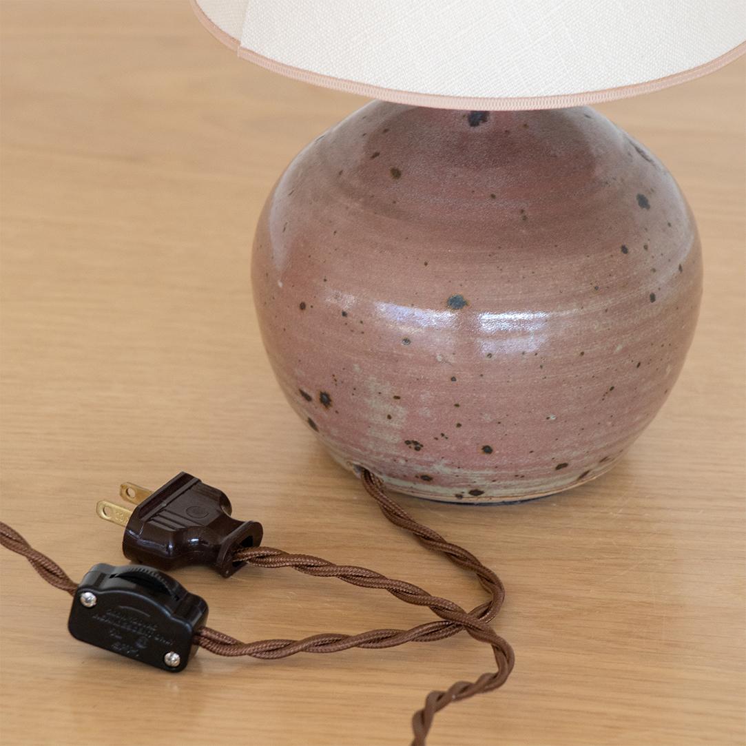 Petite French Ceramic Lamp 3