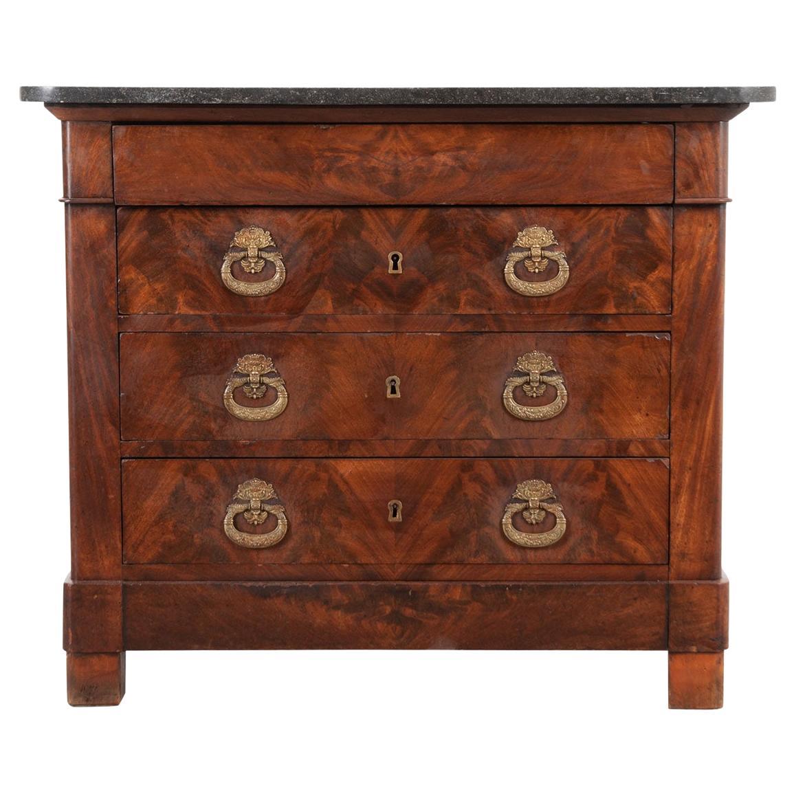 Petite French Empire Commode For Sale
