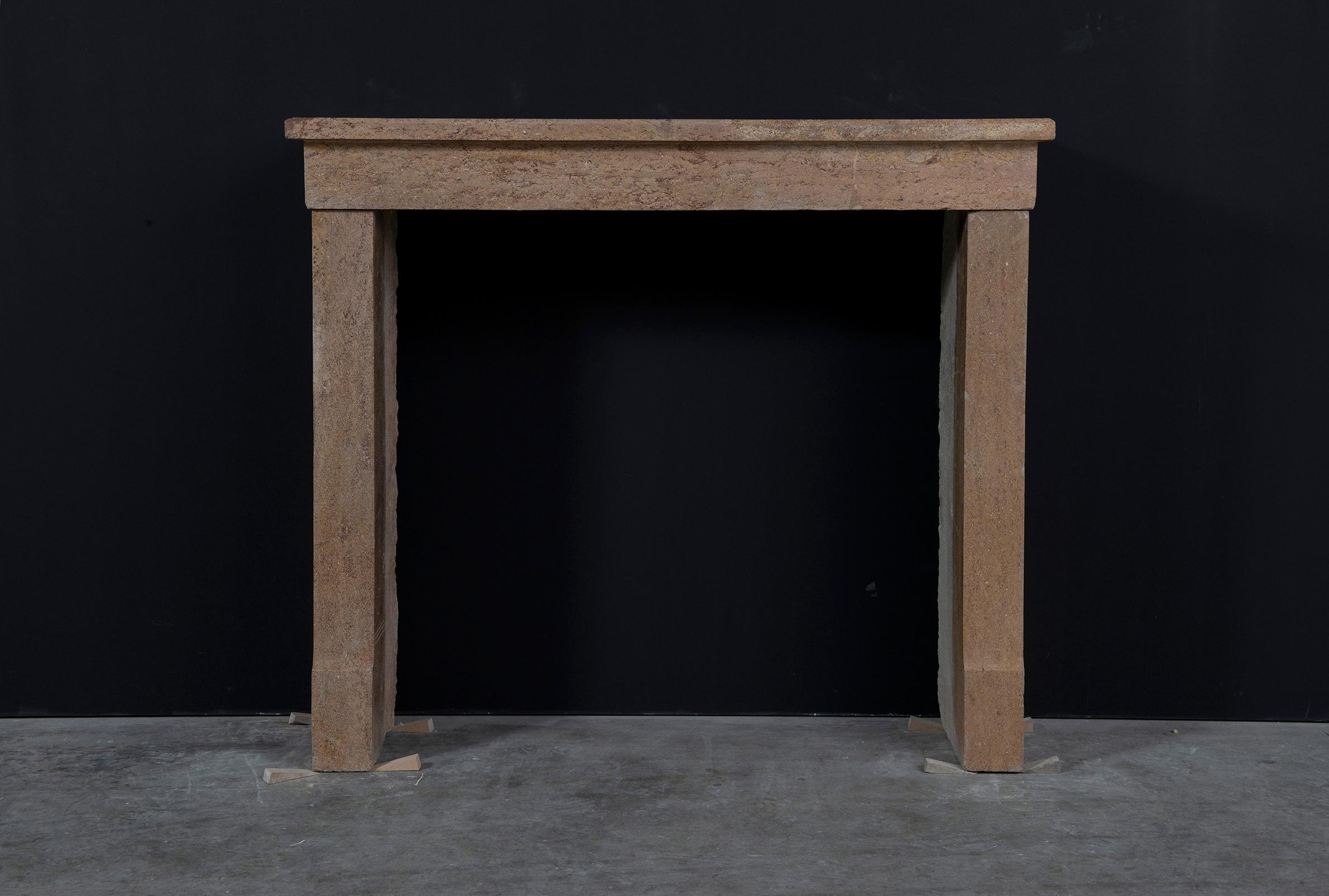 Petite French Fireplace Mantel For Sale 7
