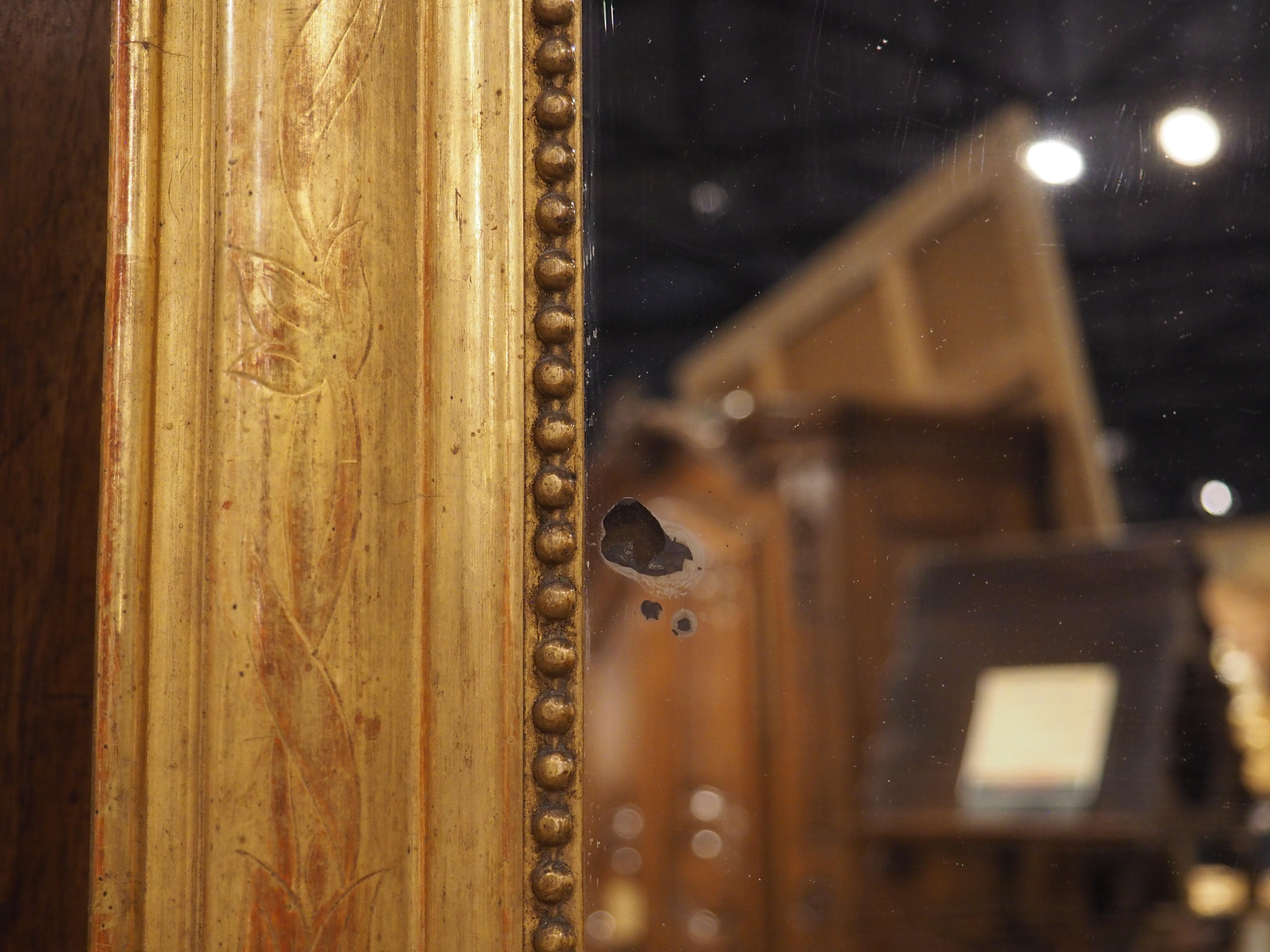 Specchio francese in legno dorato in stile Louis Philippe, CIRCA 1870 in vendita 6