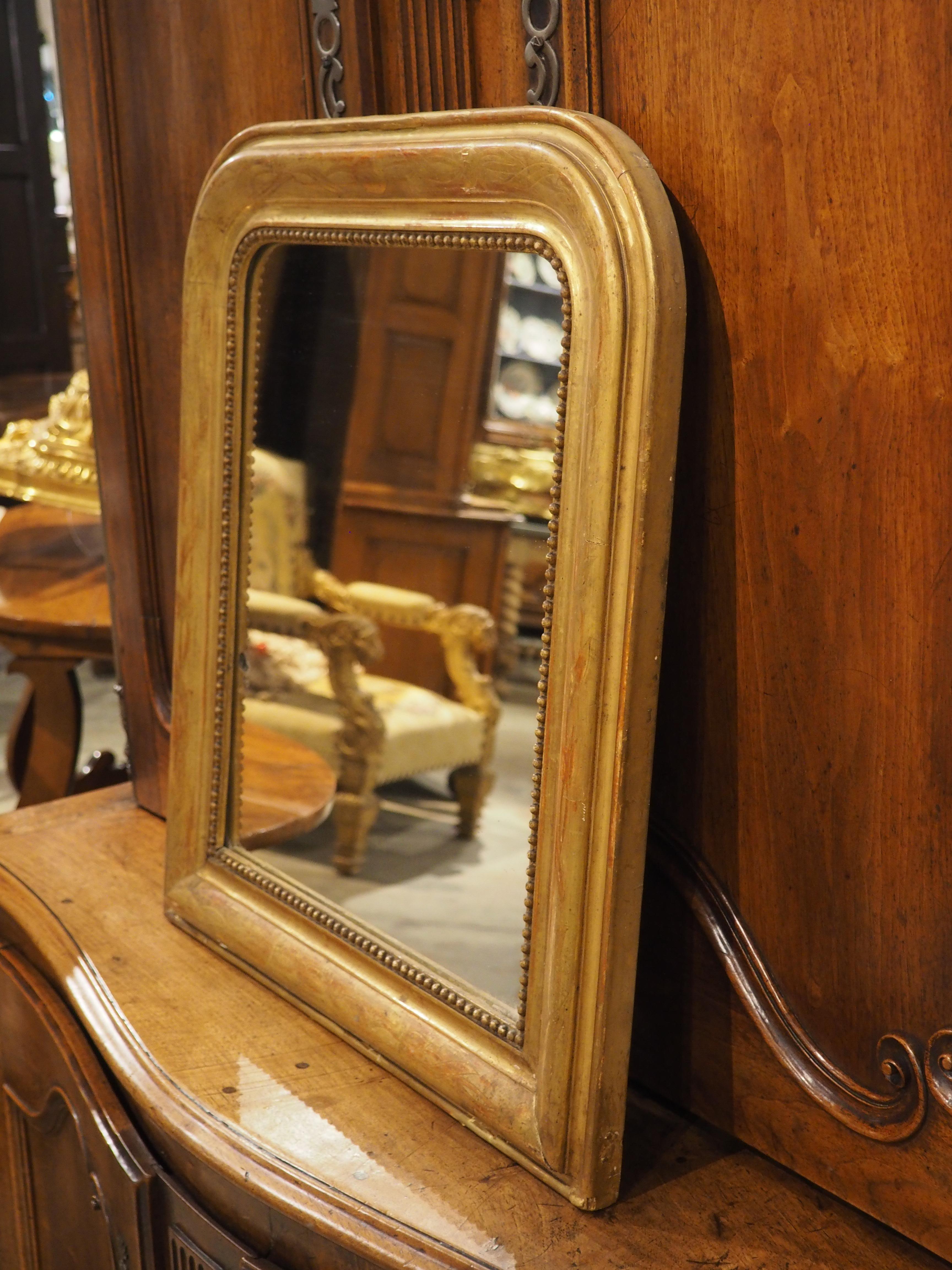 Specchio francese in legno dorato in stile Louis Philippe, CIRCA 1870 in vendita 8