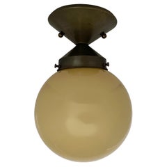 Vintage Petite French Globe Light