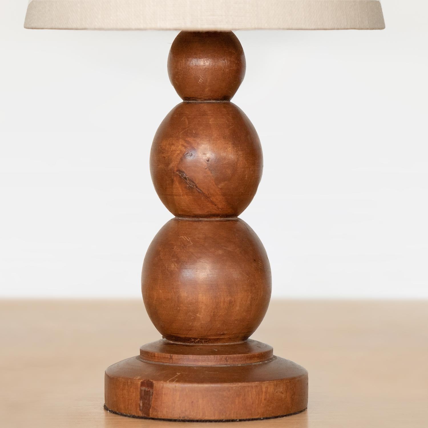 Petite French Stacked Ball Lamp 1