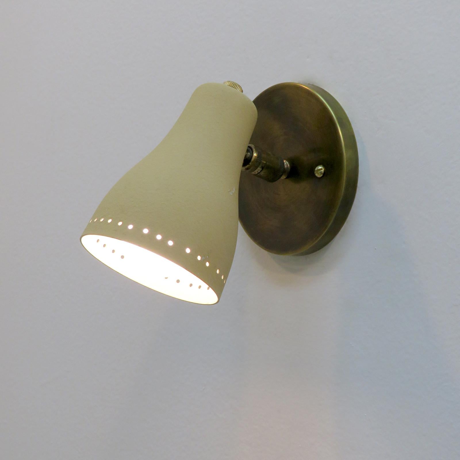 Petite French Wall Lights, 1950s 3
