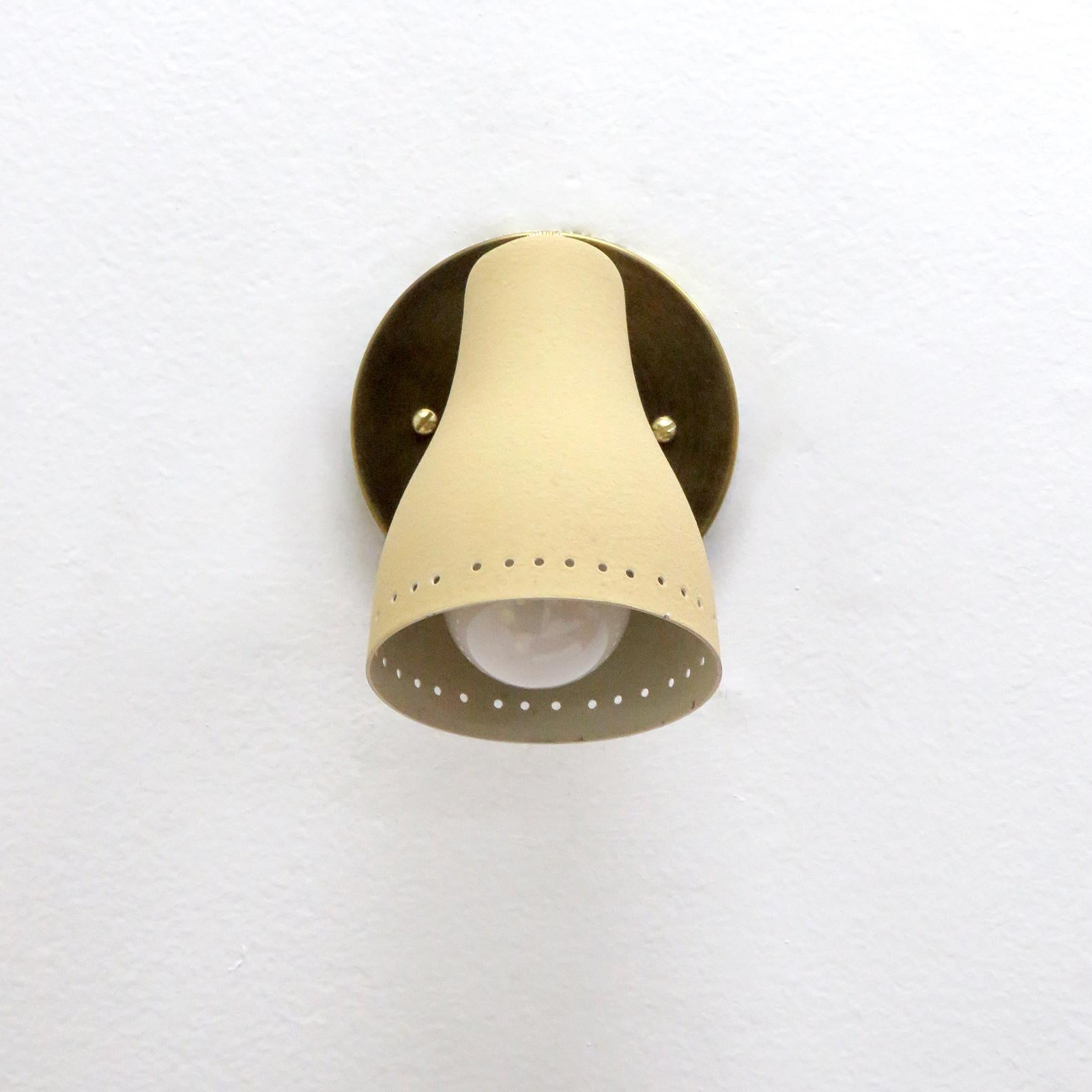 Mid-Century Modern Petite French Wall Lights, 1950s