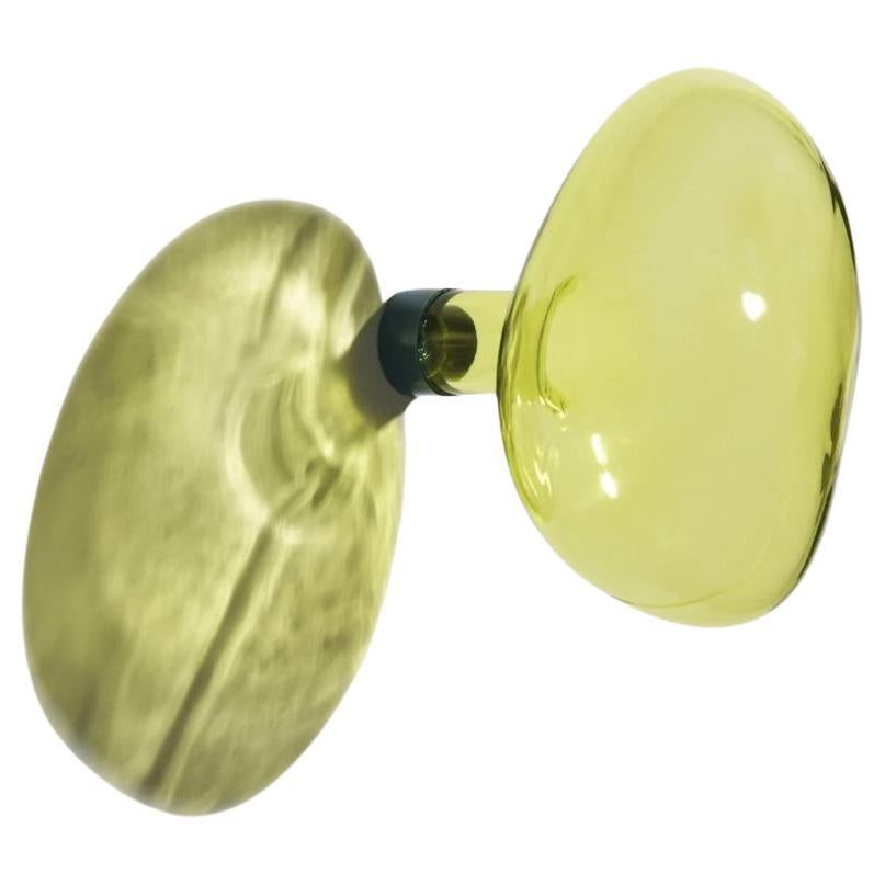 PETITE FRITURE Bubble, Large Coat Hook, Lime, Vaulot & Dyèvre For Sale