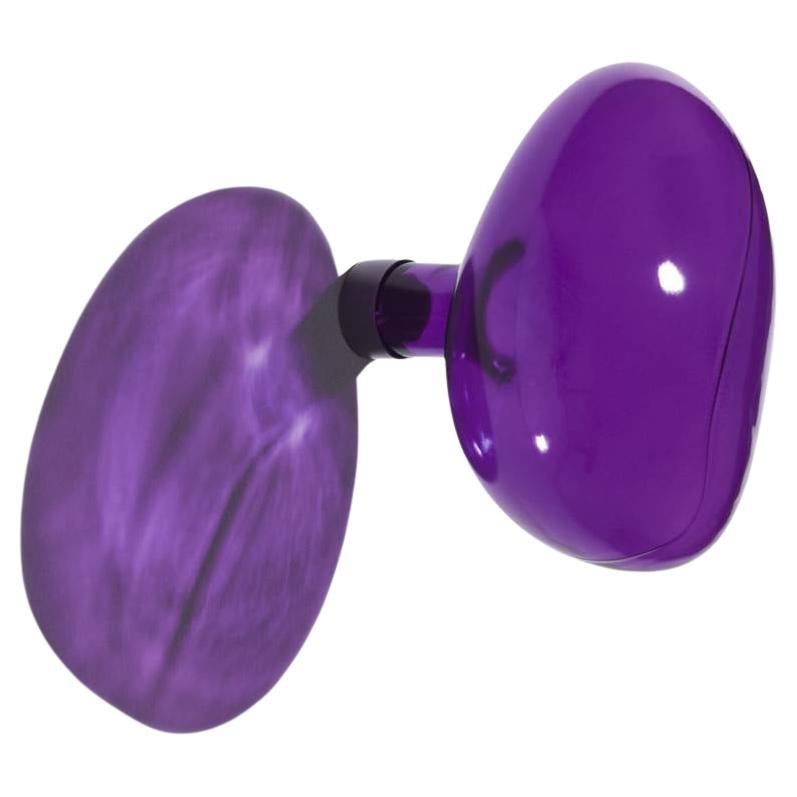 PETITE FRITURE Bubble, Large Coat Hook, Purple, Vaulot & Dyèvre For Sale