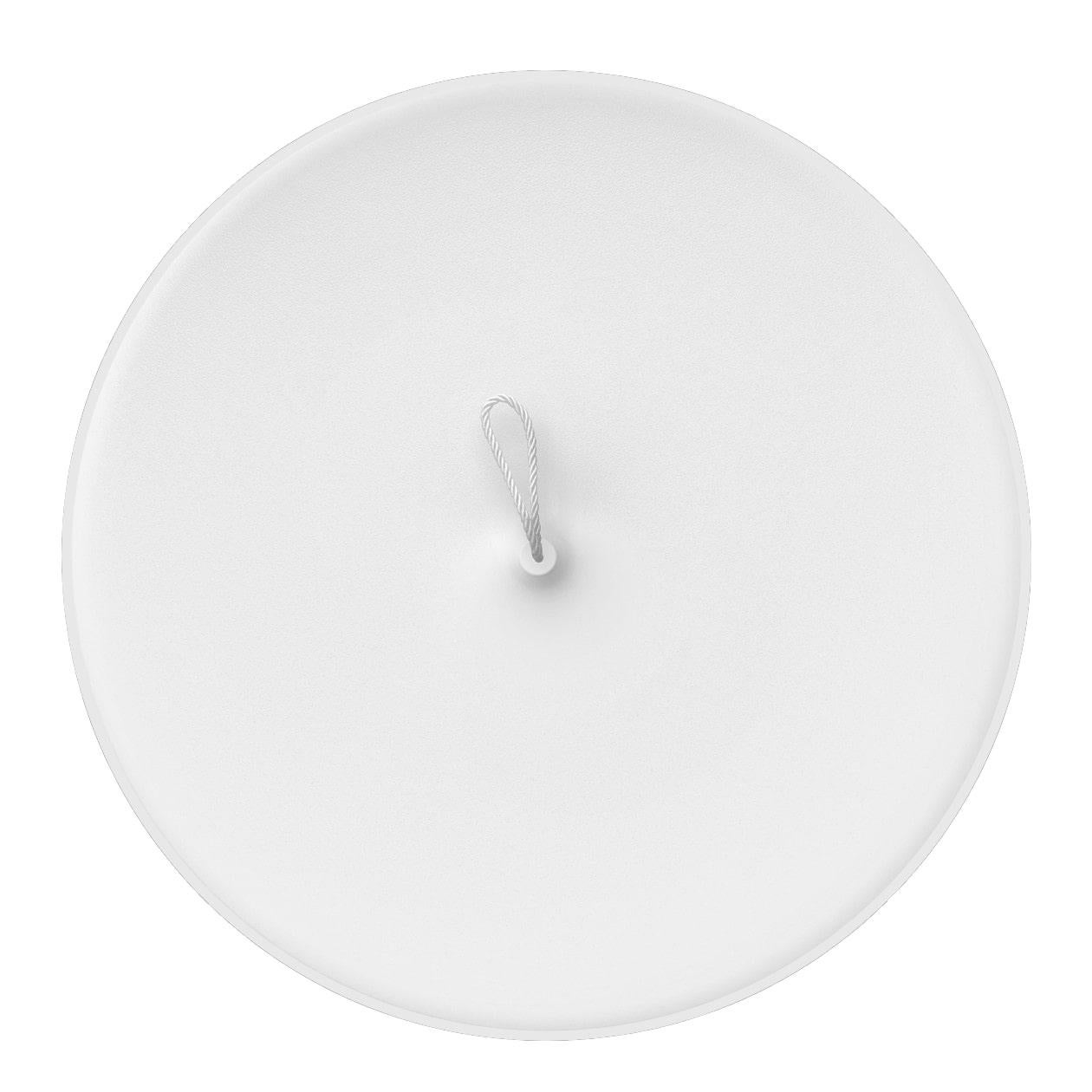Petite Friture Extra Large Francis Wall Mirror in White and Green Watercolor In New Condition For Sale In Brooklyn, NY