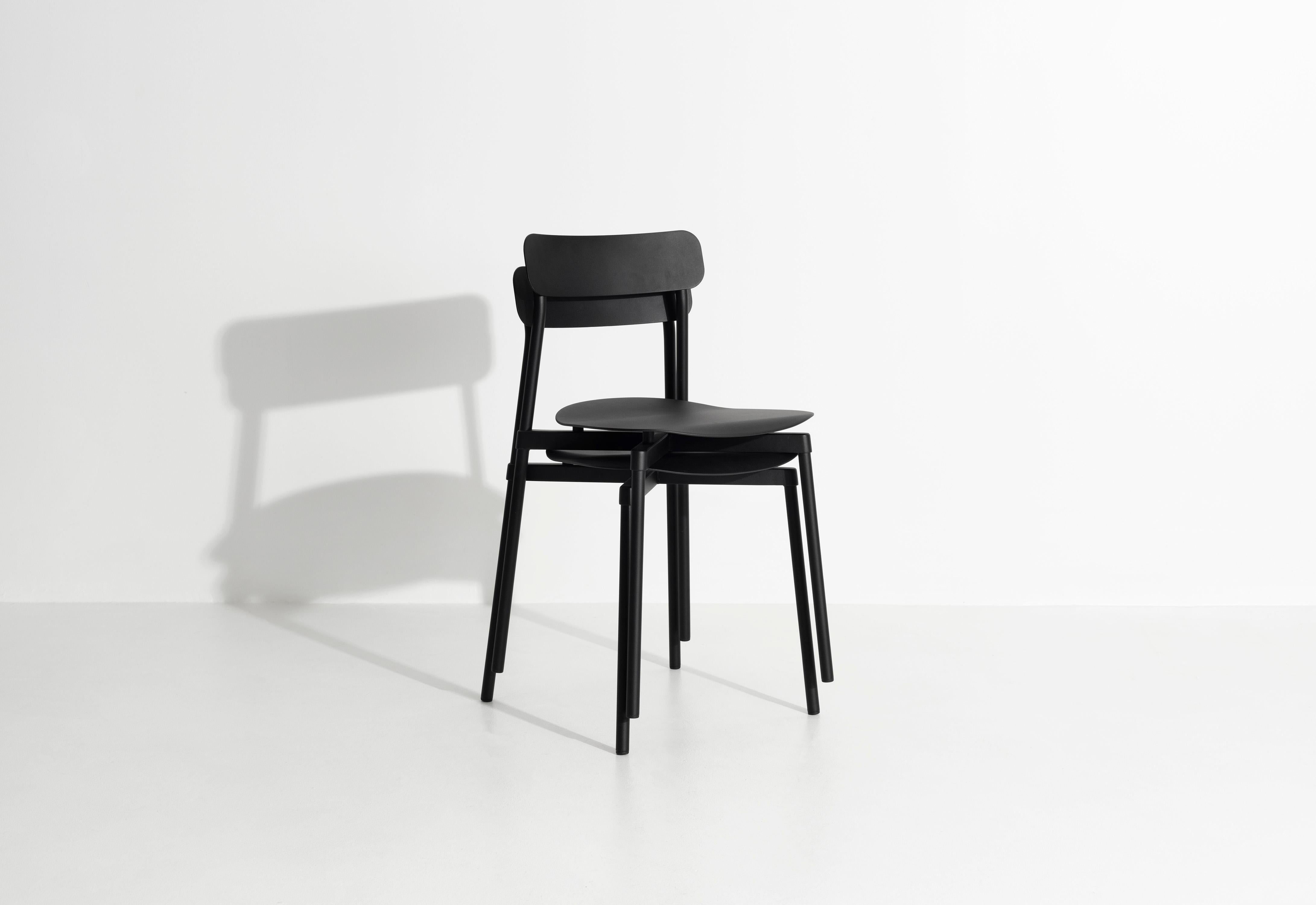 Petite Friture Fromme Chair in Black Aluminium by Tom Chung, 2019 For Sale 4