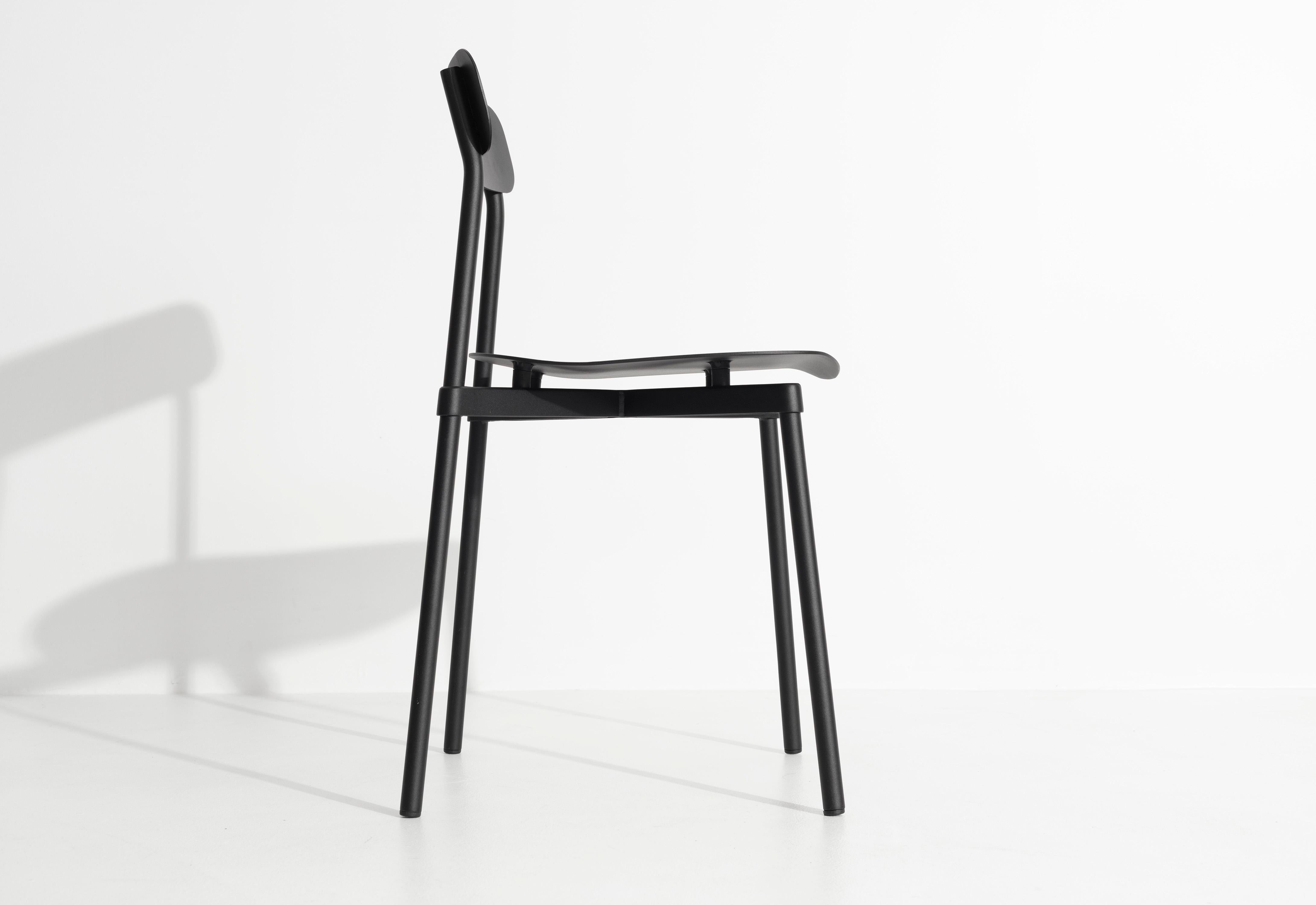 Petite Friture Fromme Chair in Black Aluminium by Tom Chung, 2019 For Sale 5
