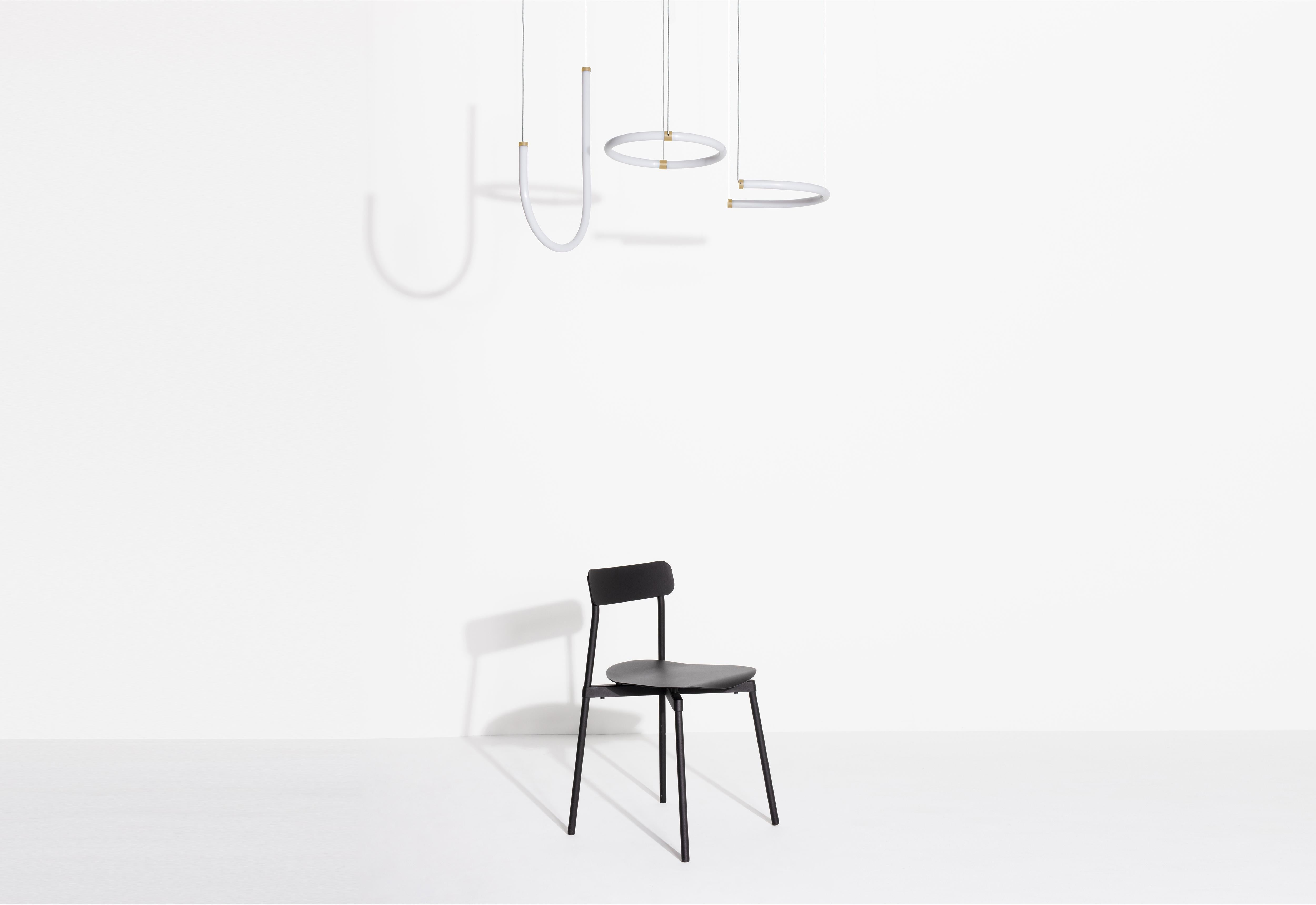 Petite Friture Fromme Chair in Black Aluminium by Tom Chung, 2019 For Sale 9