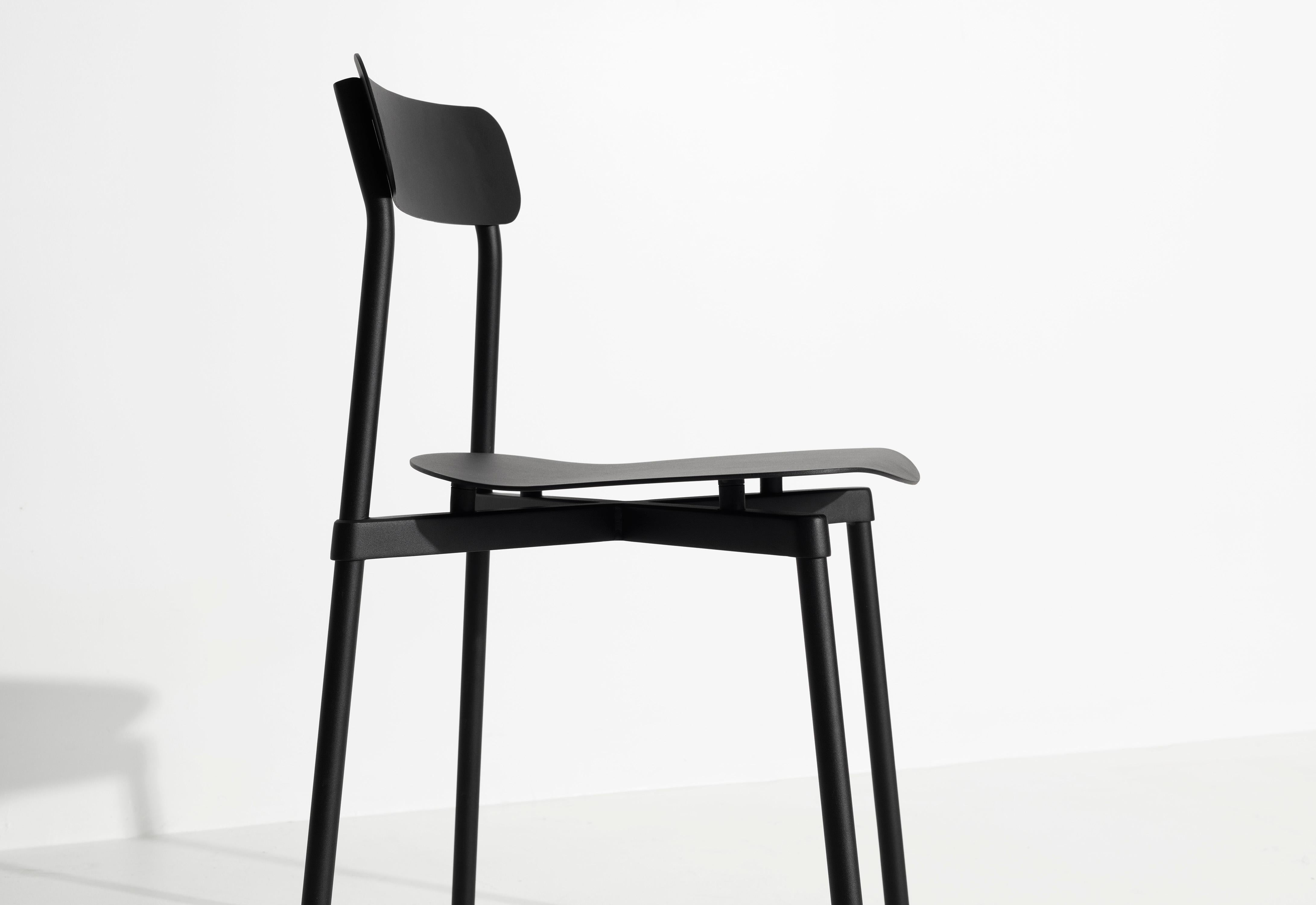 Petite Friture Fromme Chair in Black Aluminium by Tom Chung, 2019 For Sale 2