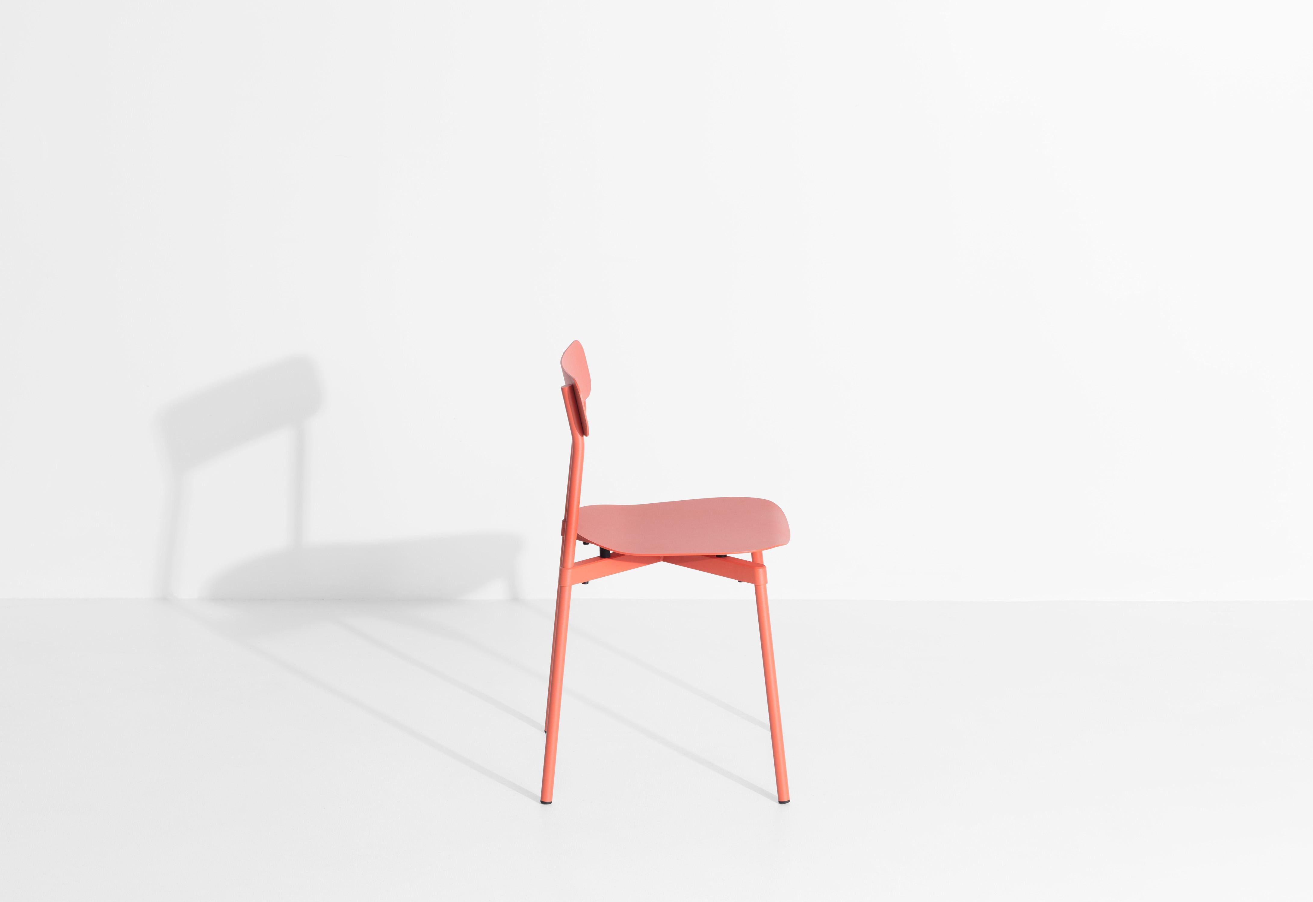 Chinese Petite Friture Fromme Chair in Coral Aluminium by Tom Chung, 2019 For Sale