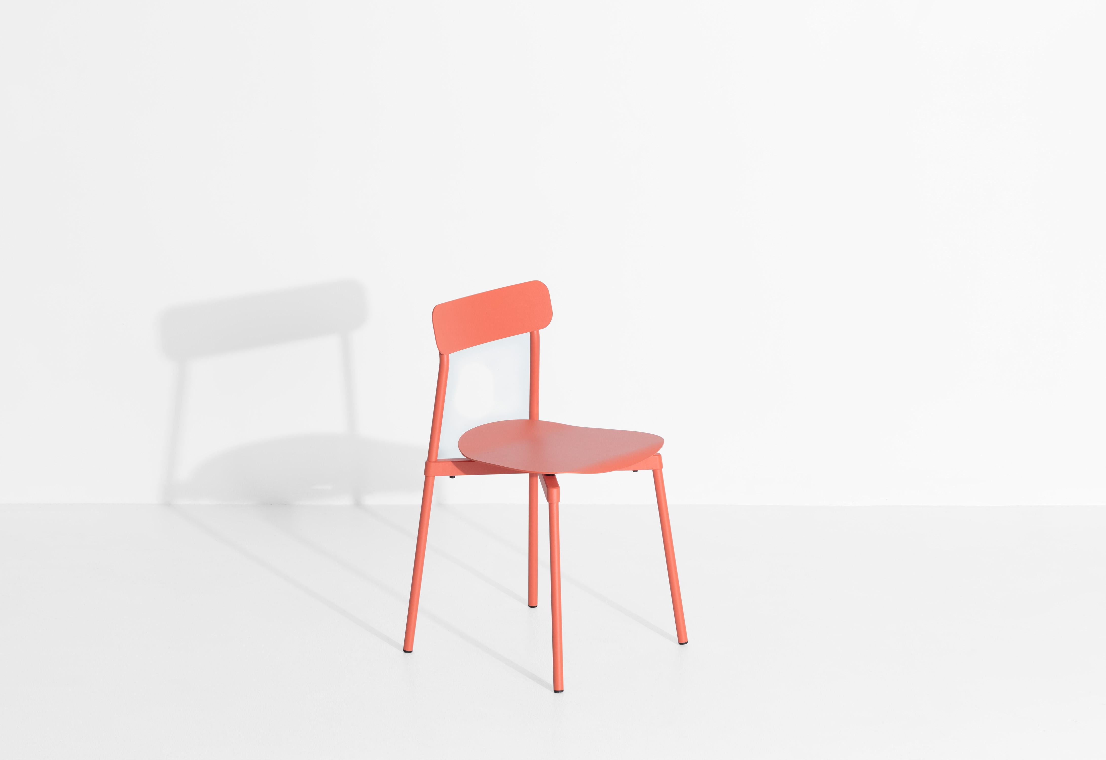 Petite Friture Fromme Chair in Coral Aluminium by Tom Chung, 2019 In New Condition For Sale In Brooklyn, NY