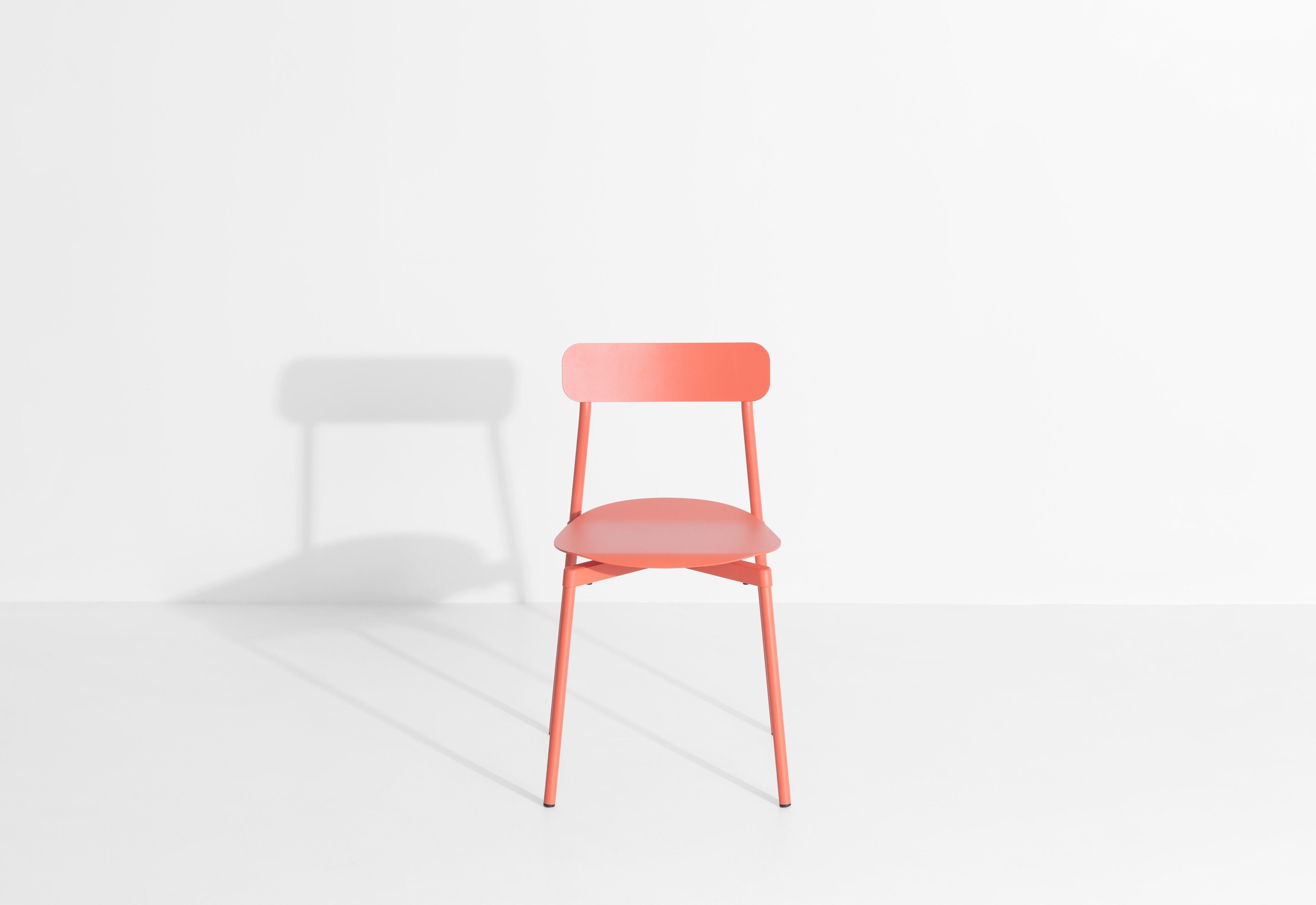 Contemporary Petite Friture Fromme Chair in Coral Aluminium by Tom Chung, 2019 For Sale