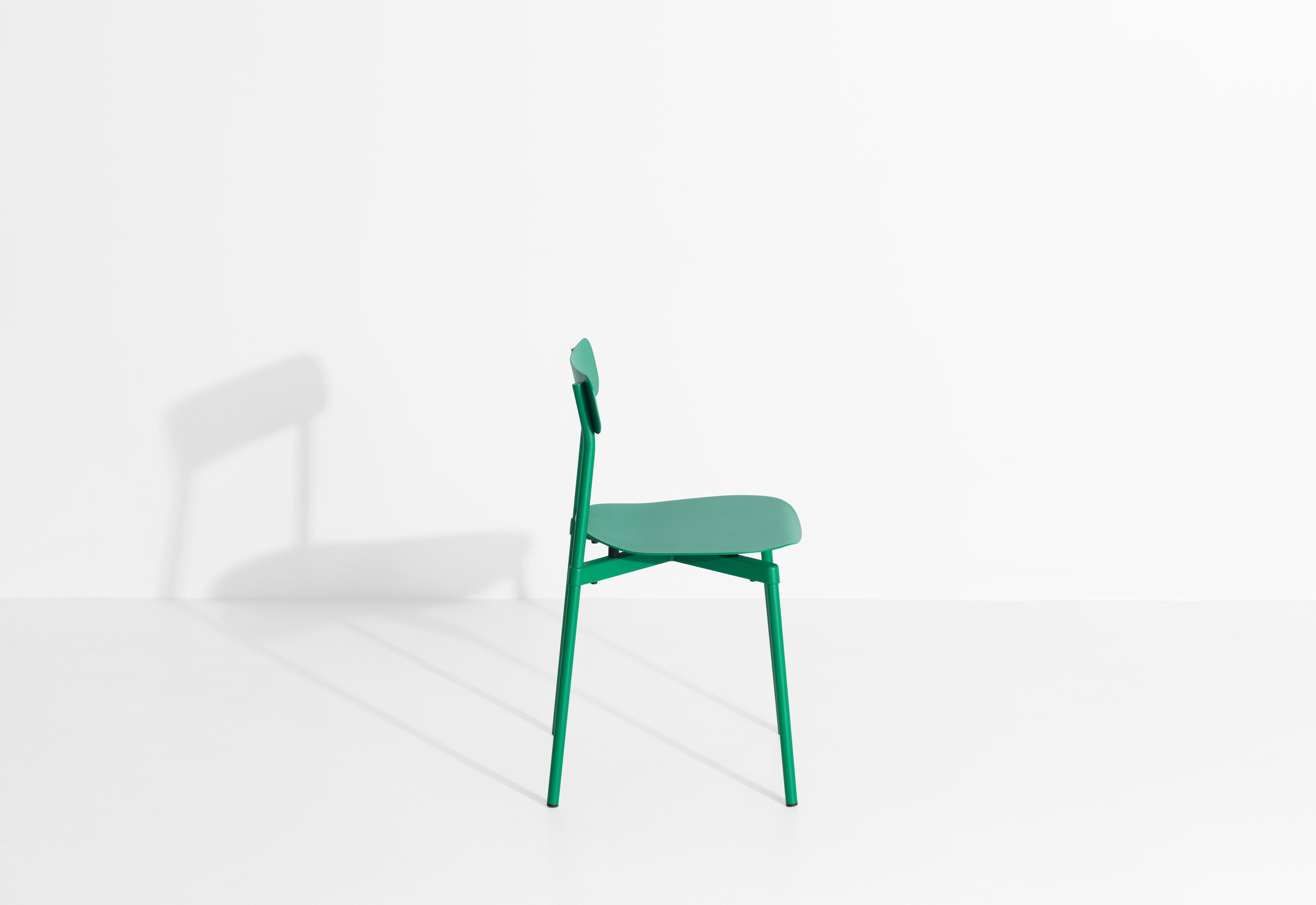 Petite Friture Fromme Chair in Mint-Green Aluminium by Tom Chung, 2019 In New Condition For Sale In Brooklyn, NY