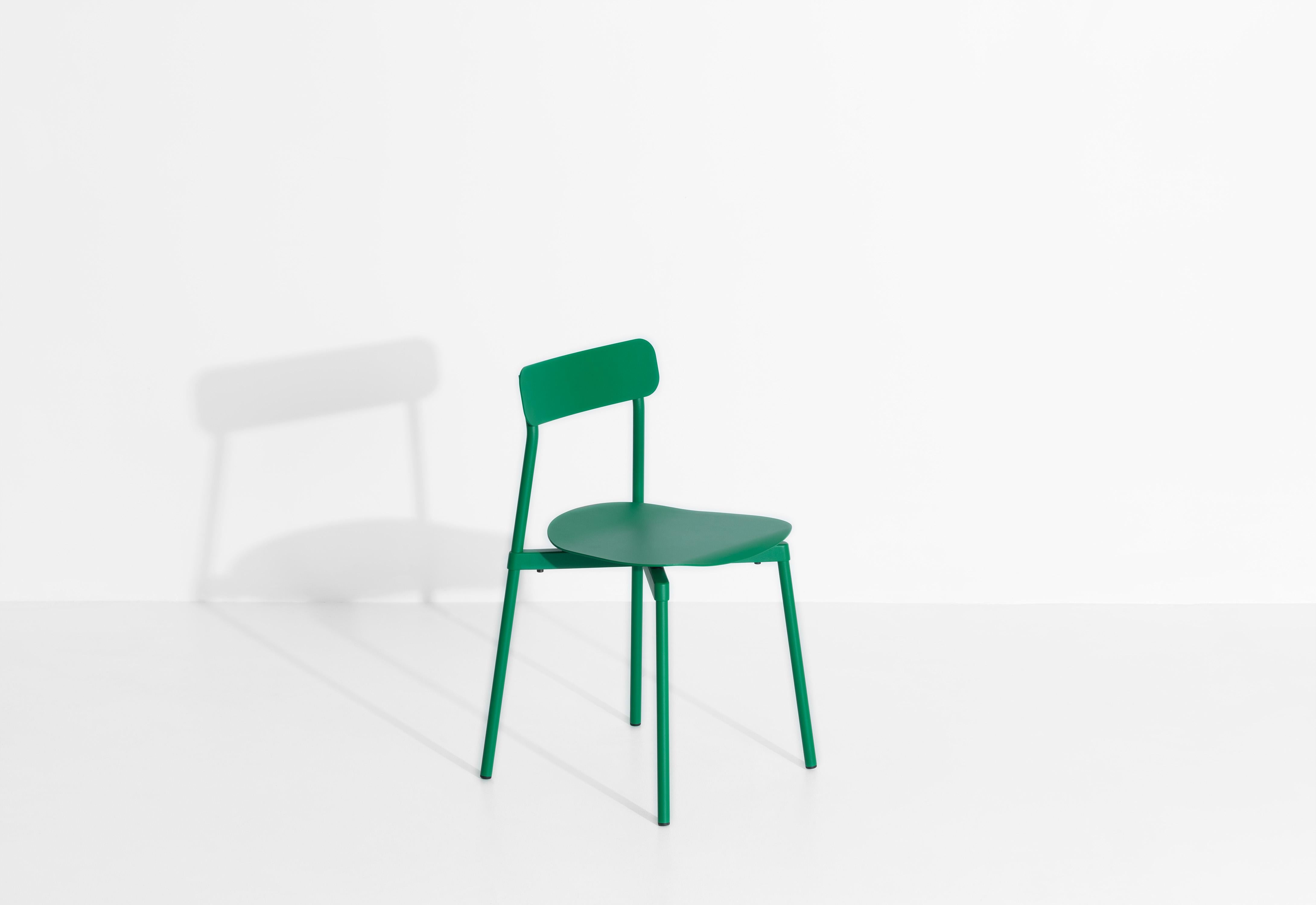 Contemporary Petite Friture Fromme Chair in Mint-Green Aluminium by Tom Chung, 2019 For Sale