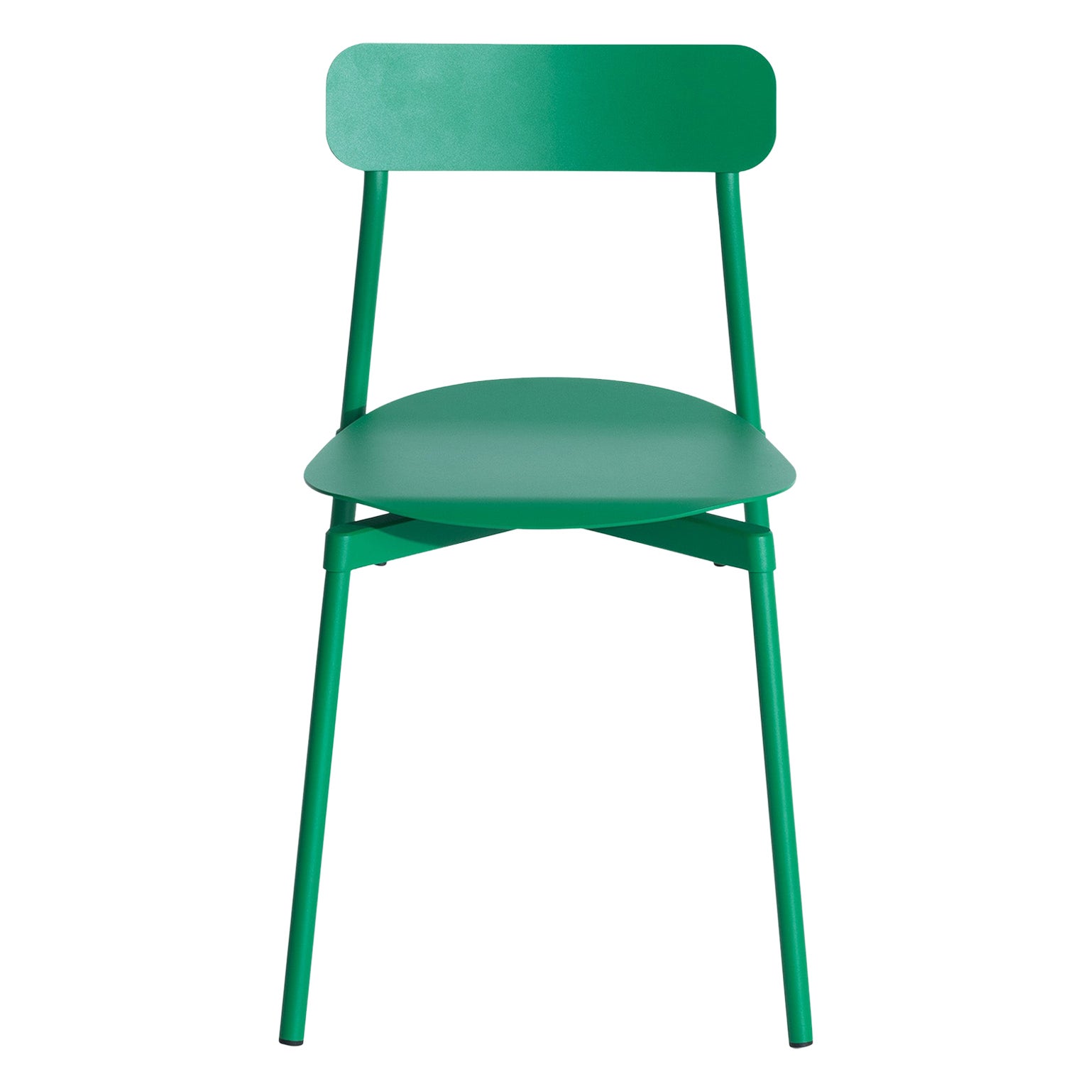 Kleiner Friture-Stuhl aus mintgrünem Aluminium von Tom Chung, 2019 im Angebot