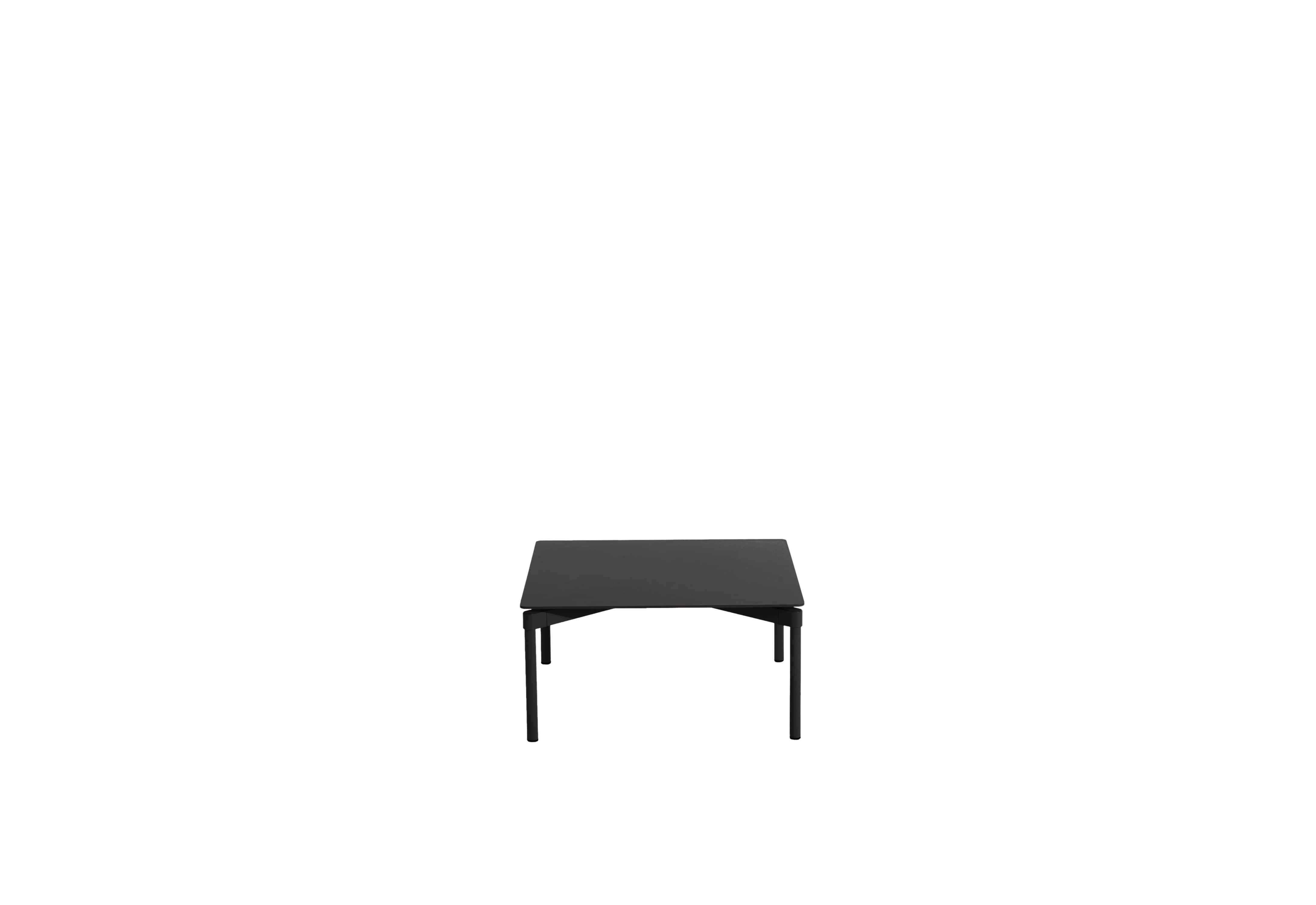 Petite Friture Fromme Coffee Table in Black Aluminium by Tom Chung, 2020 In New Condition For Sale In Brooklyn, NY