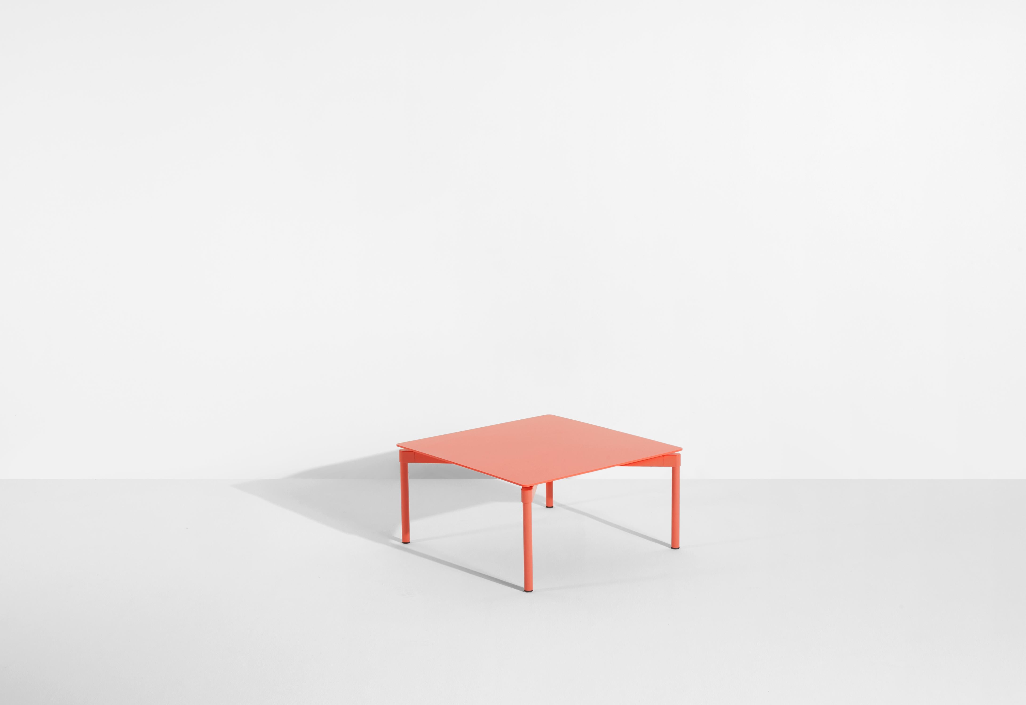 Chinese Petite Friture Fromme Coffee Table in Coral Aluminium by Tom Chung, 2020 For Sale