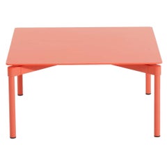 Table basse Petite Friture Fromme en aluminium corail par Tom Chung, 2020