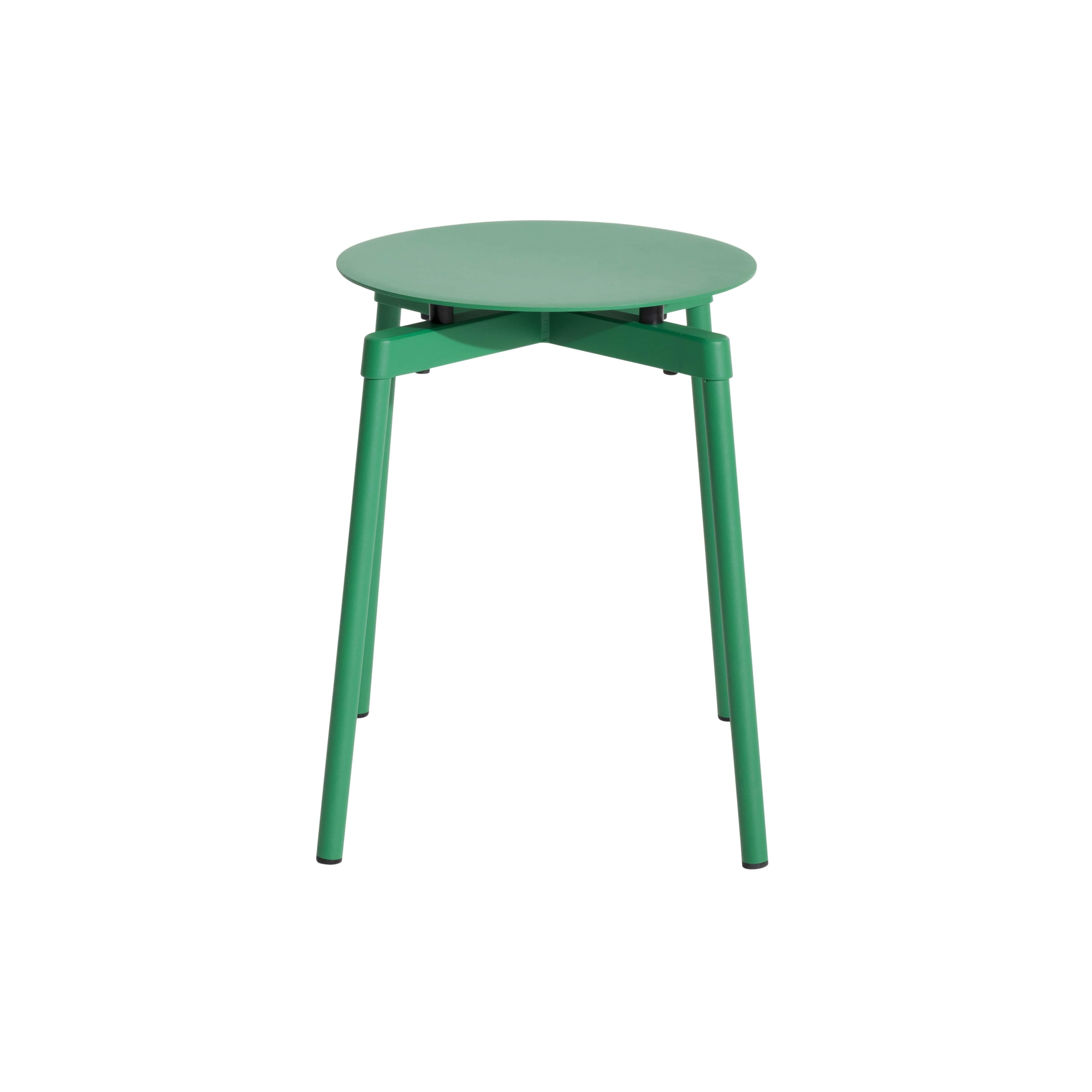 Petite Friture Fromme Stool in Mint-green Aluminium by Tom Chung, 2020

The Fromme collection stands out by its pure line and compact design. Absorbers placed under the seating gives a soft and very comfortable flexibility to seats. Made from