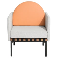 Petite Friture Grid Armchair with Armrest in White by Studio Pool, 2016
