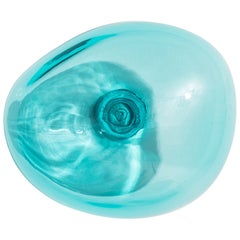 Petite Friture Large Bubble Coat Hanger in Blue Glass by Vaulot & Dyèvre