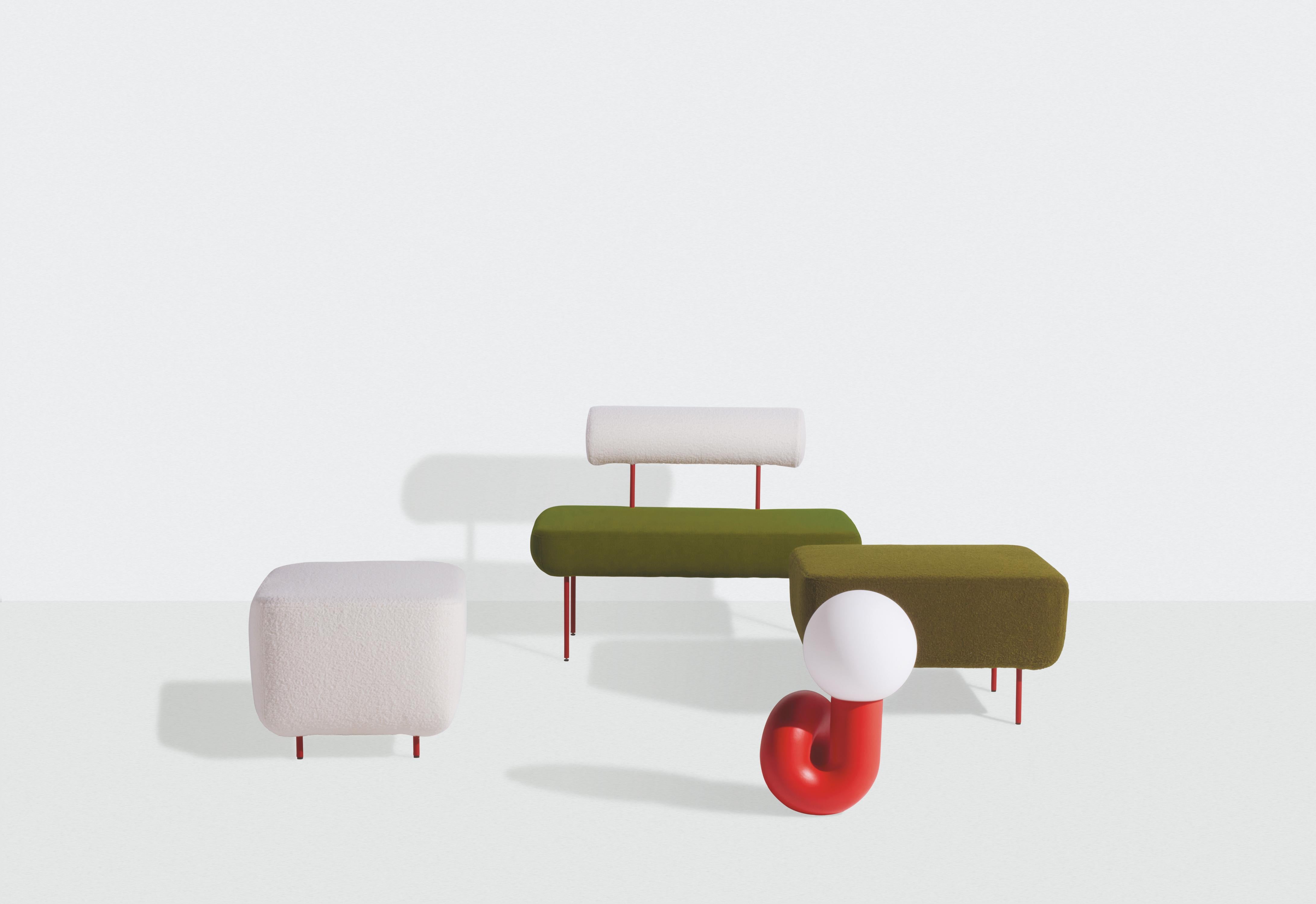 Petite Friture Large Hoff Armchair in Grey and Pink par Morten & Jonas, 2015 en vente 6