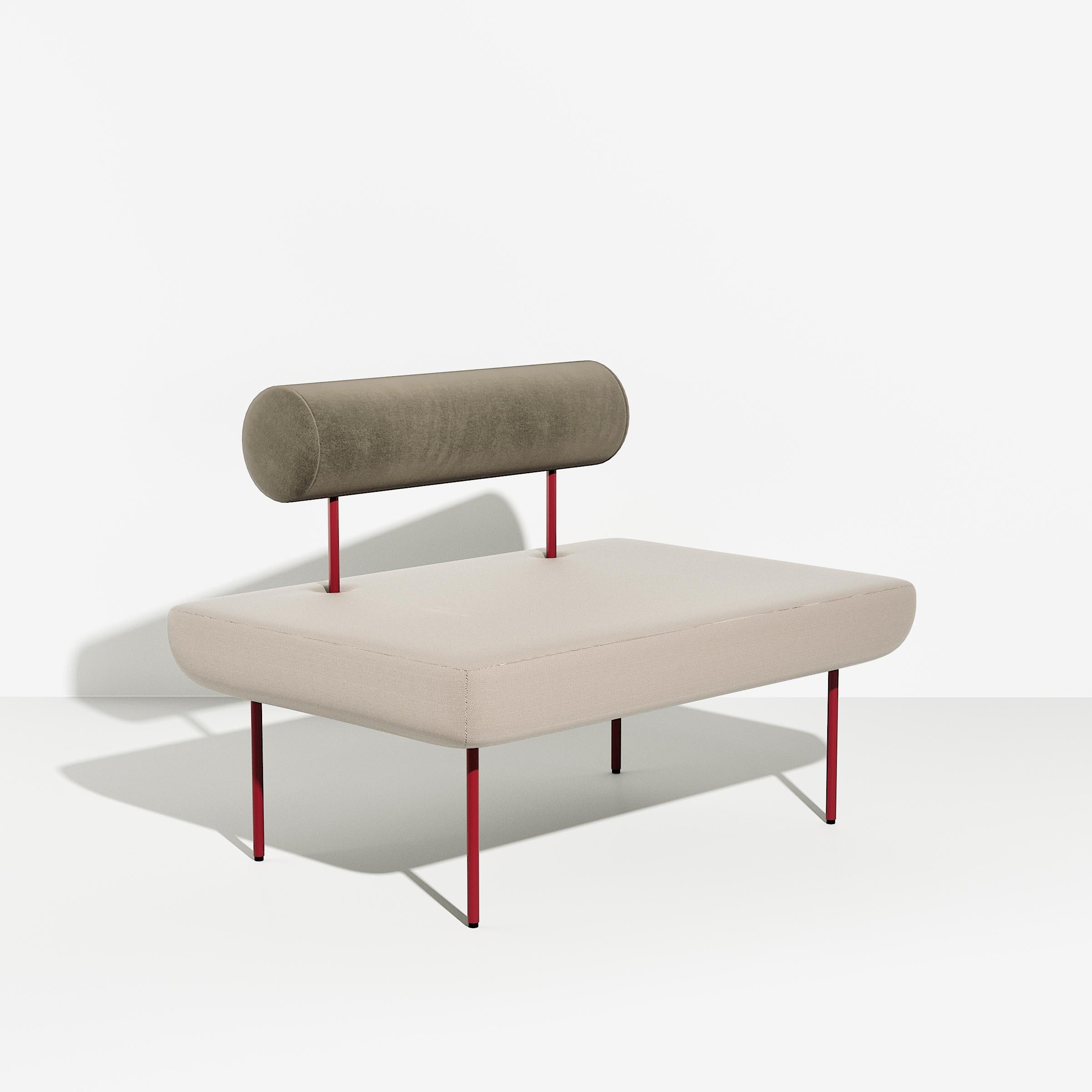 European Petite Friture Large Hoff Armchair in Grey-Beige by Morten & Jonas, 2015 For Sale